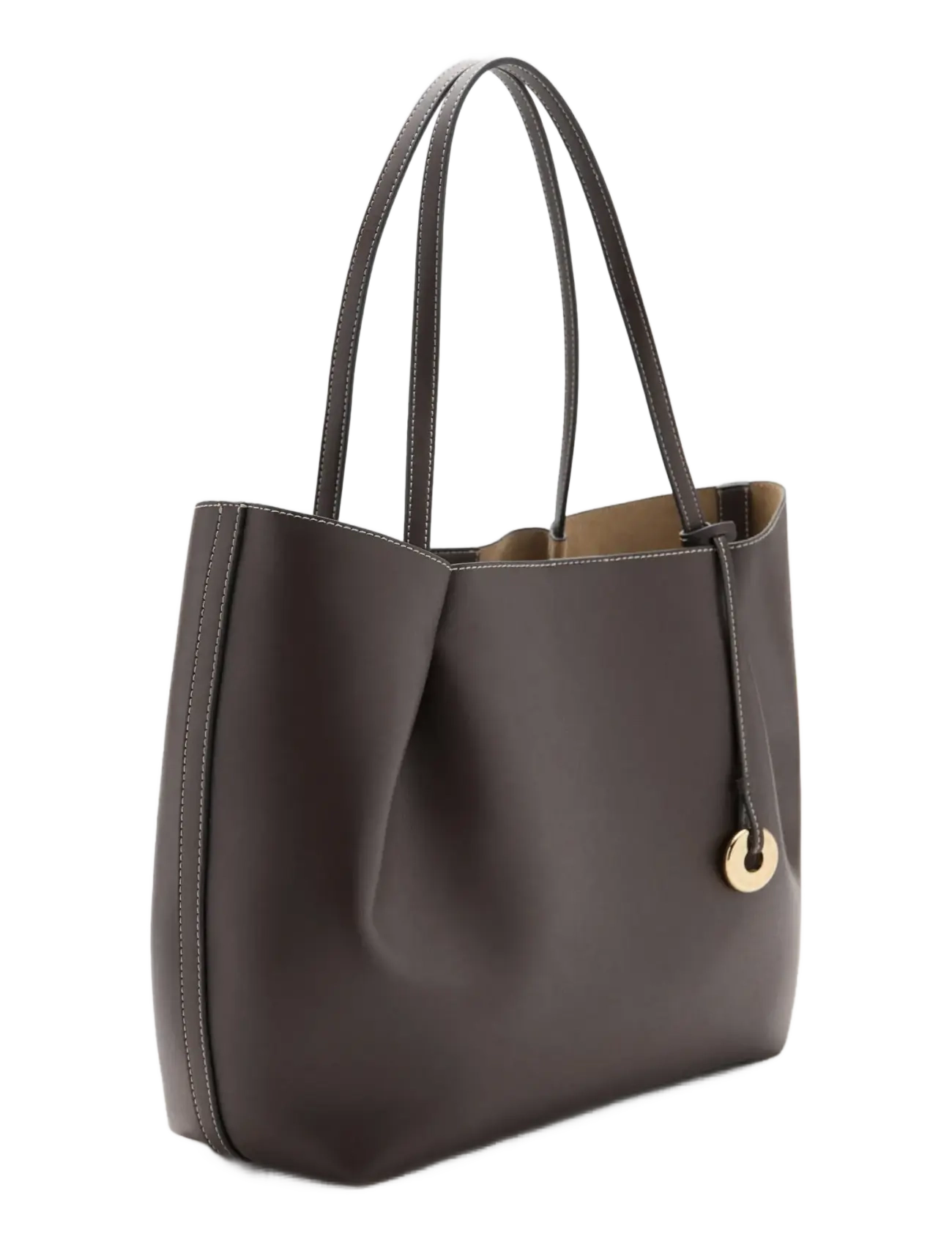 Mango - Large shopper bag - shopper-laukut - dark brown - 1