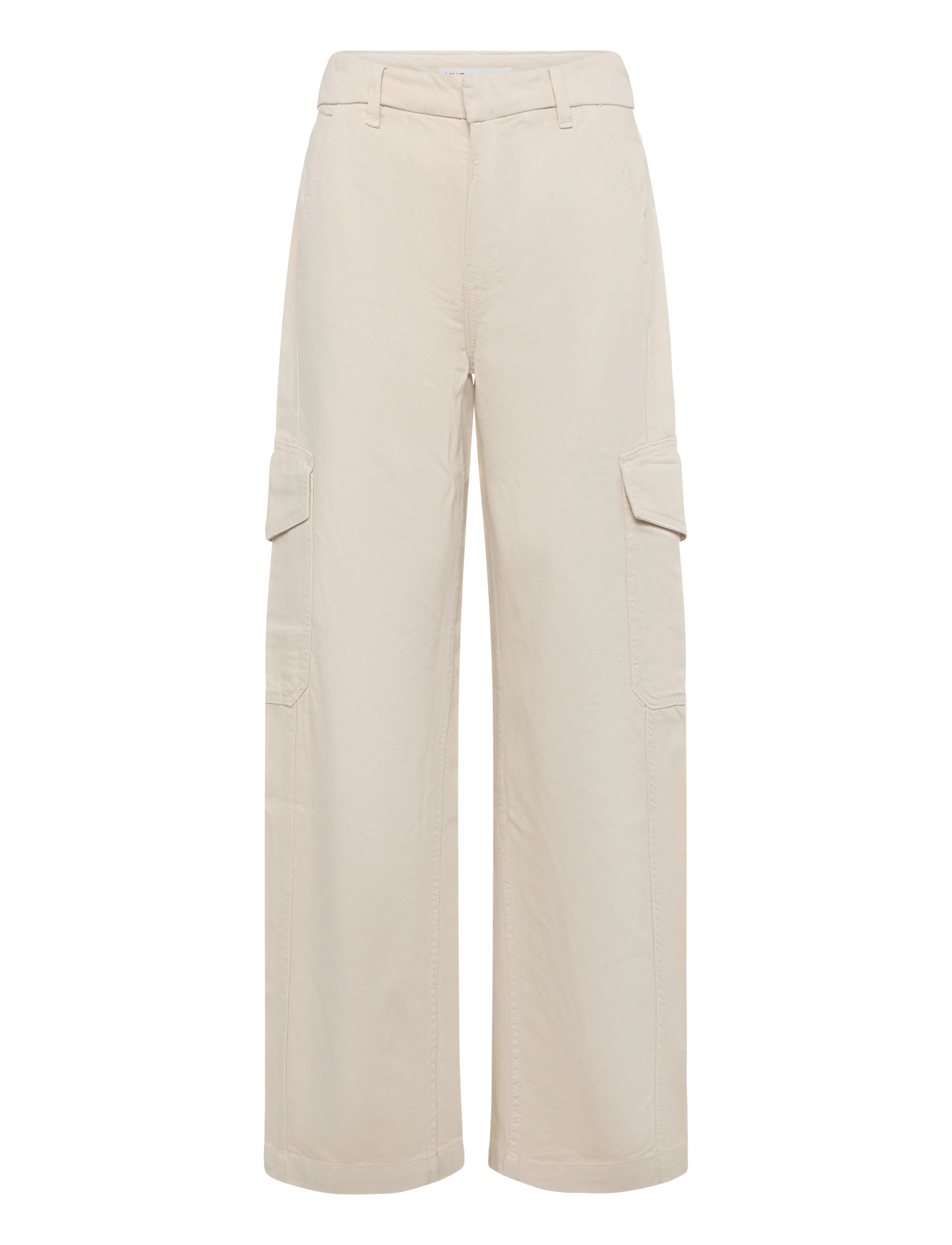 Mango - Mid-rise balloon jeans - barrel-bukser - light beige - 1