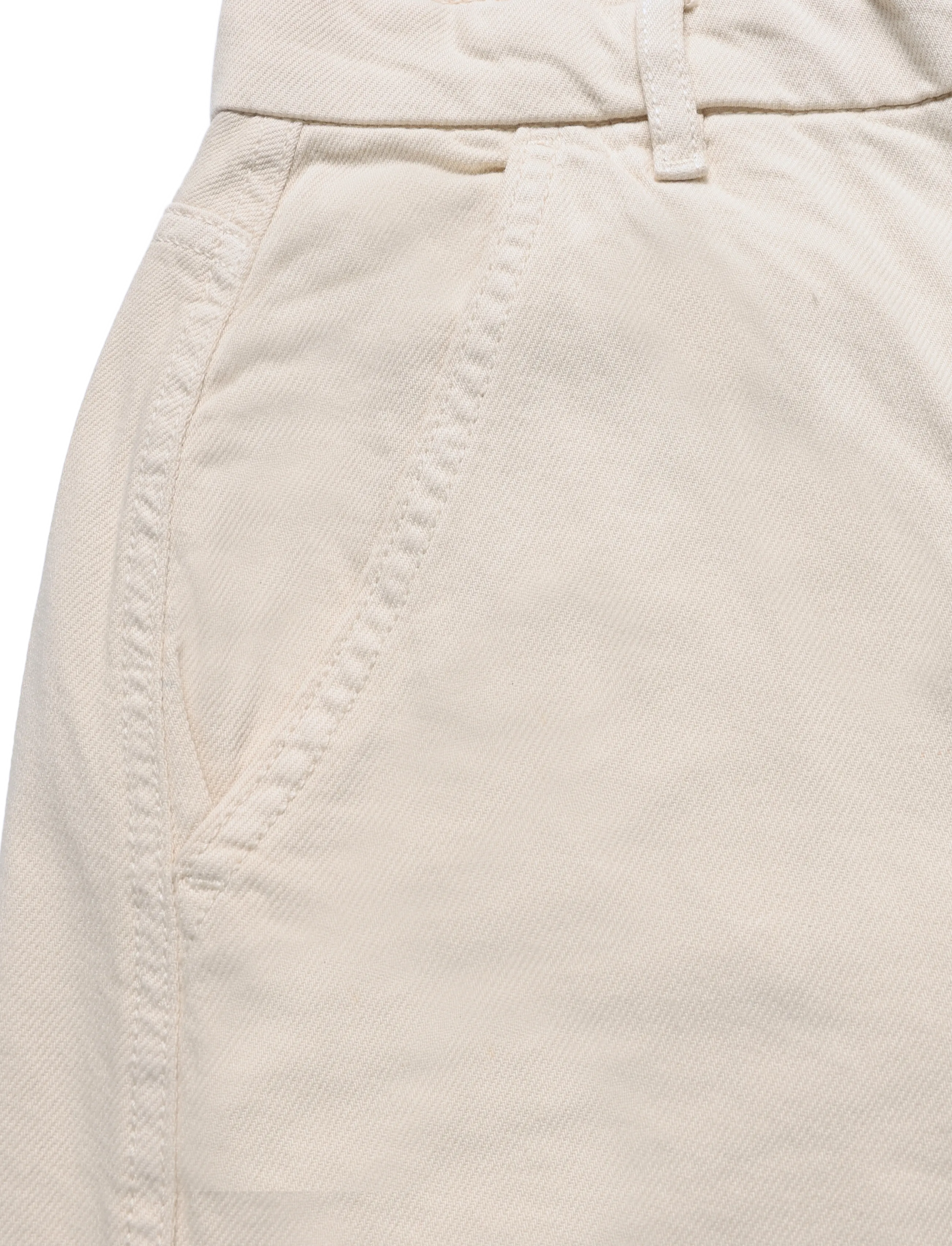 Mango - Mid-rise balloon jeans - barrel-bukser - light beige - 4