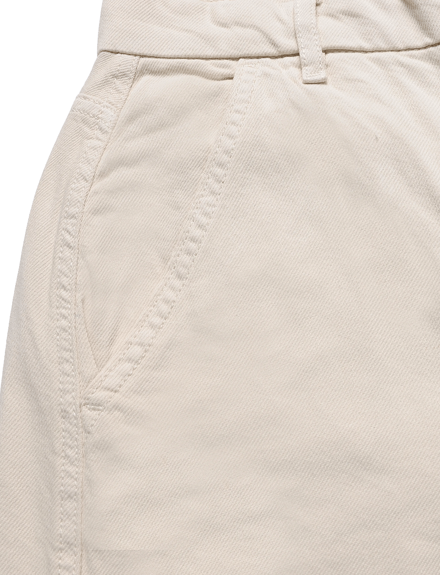 Mango - Mid-rise balloon jeans - barrel-bukser - light beige - 4