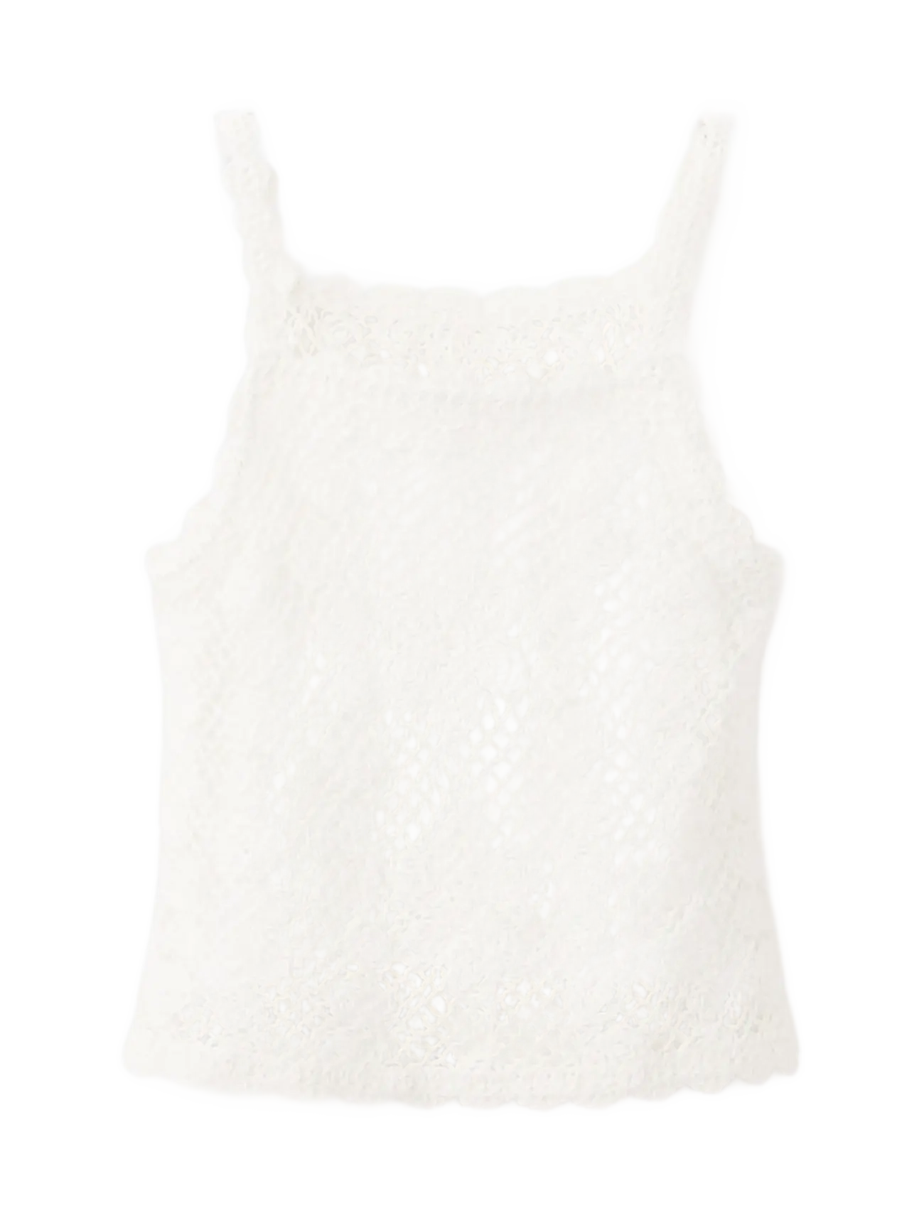 Mango Crochet top - Baby 0-2 år - LIGHT BEIGE / beige