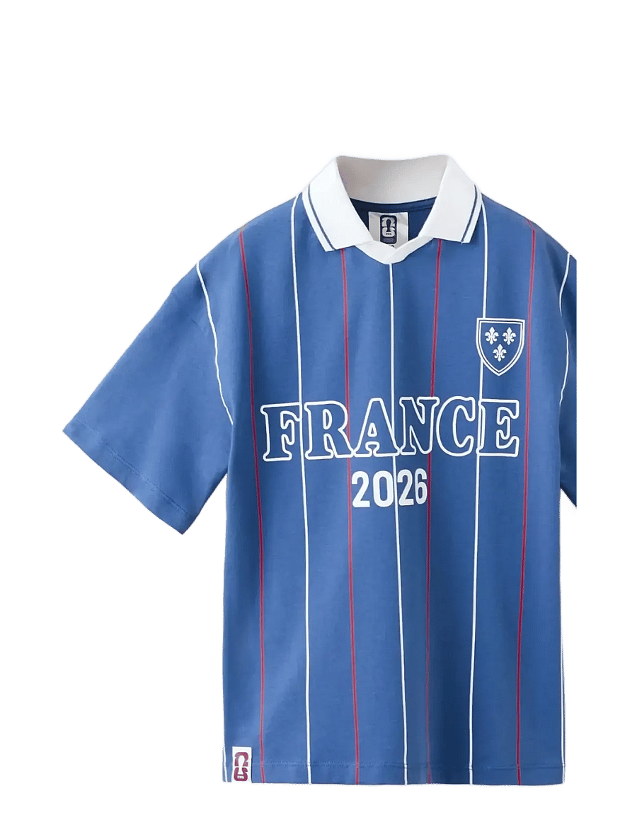 Mango - France Football T-shirt - sporttoppar - medium blue - 1
