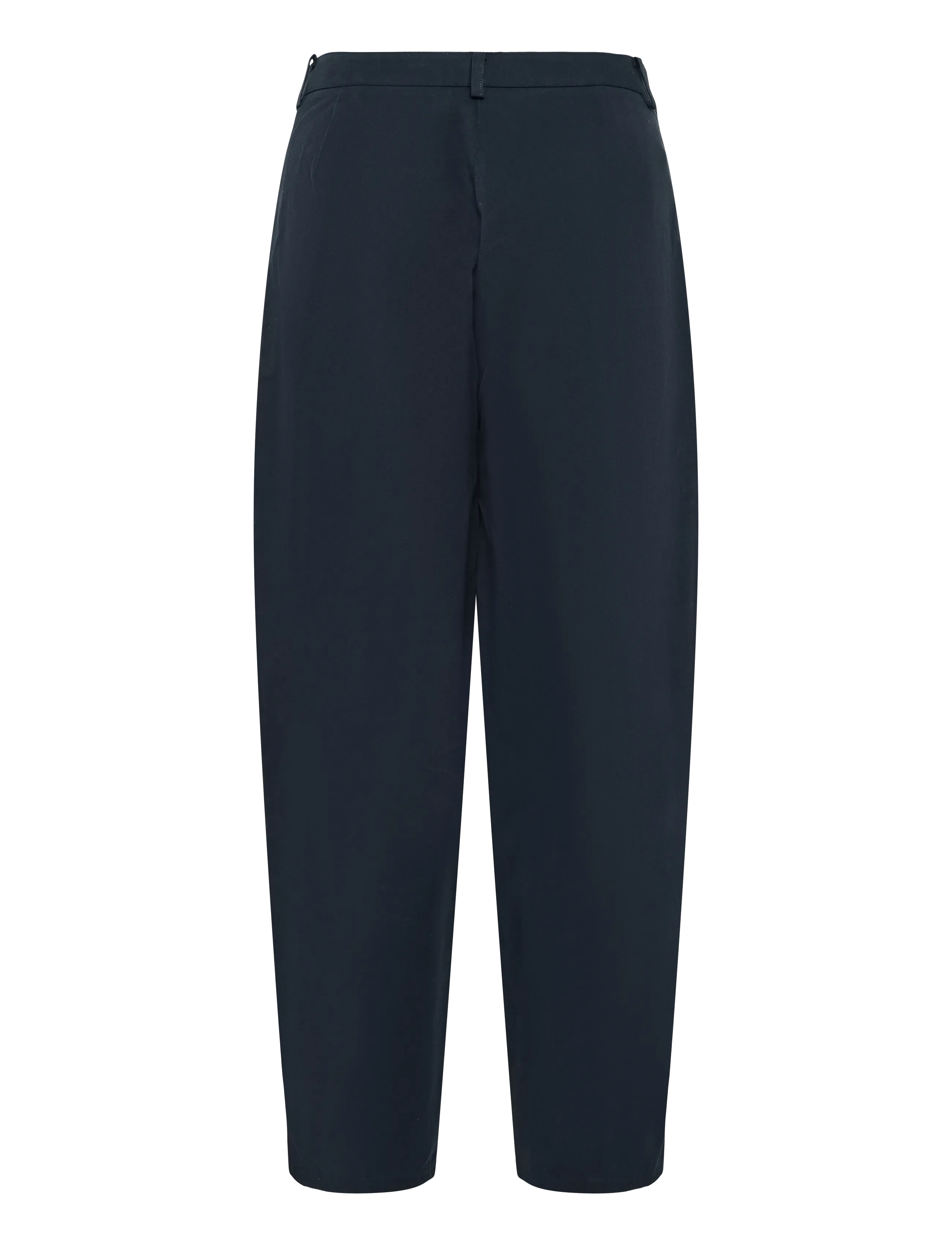 Mango - High-waisted balloon trousers - barrel-bukser - navy - 2