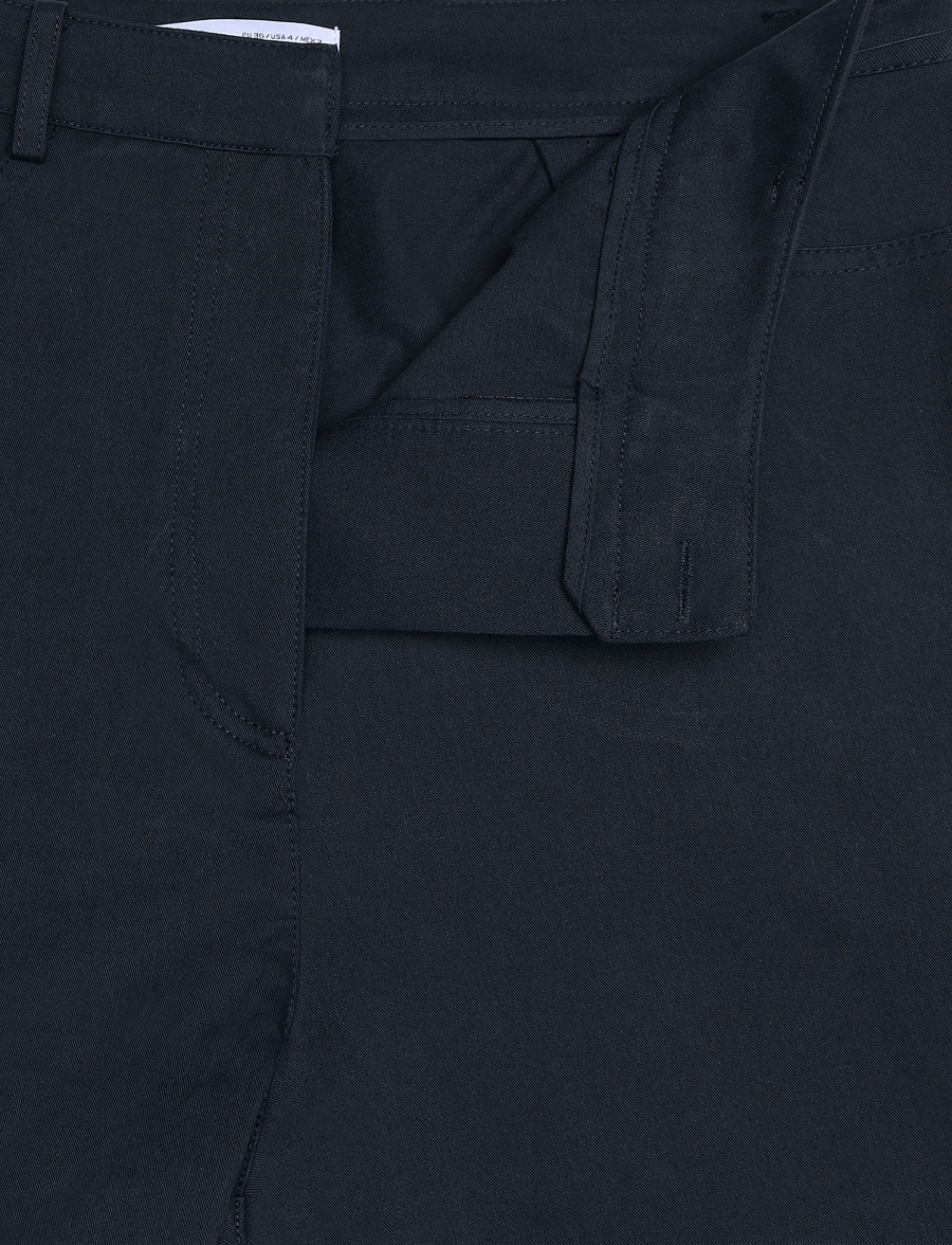 Mango - High-waisted balloon trousers - barrel-bukser - navy - 5