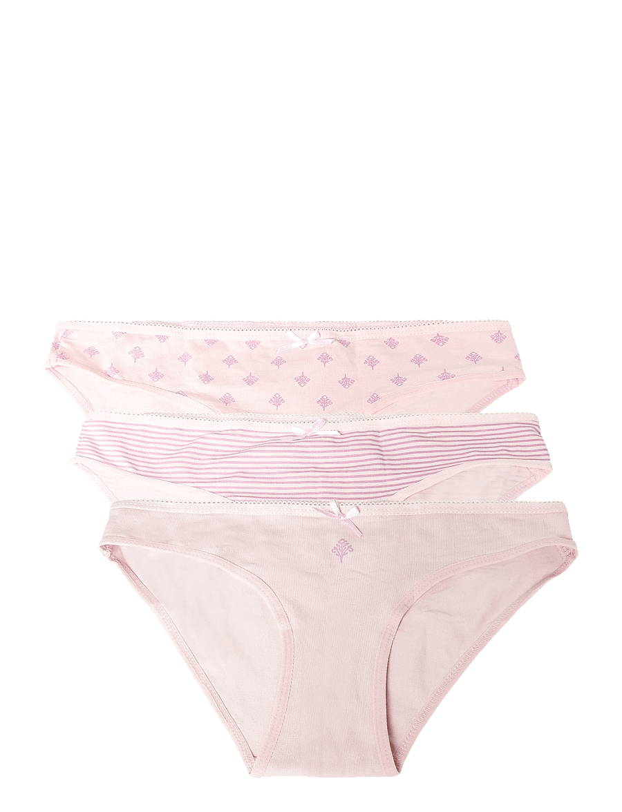 Mango - Pack of 3 assorted cotton knickers - underbukser - pink - 2