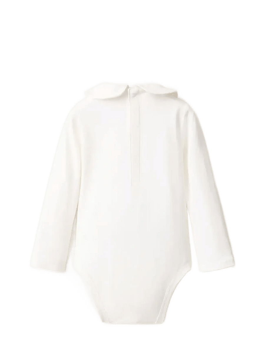 Mango - Cotton body - långärmade bodies - natural white - 1