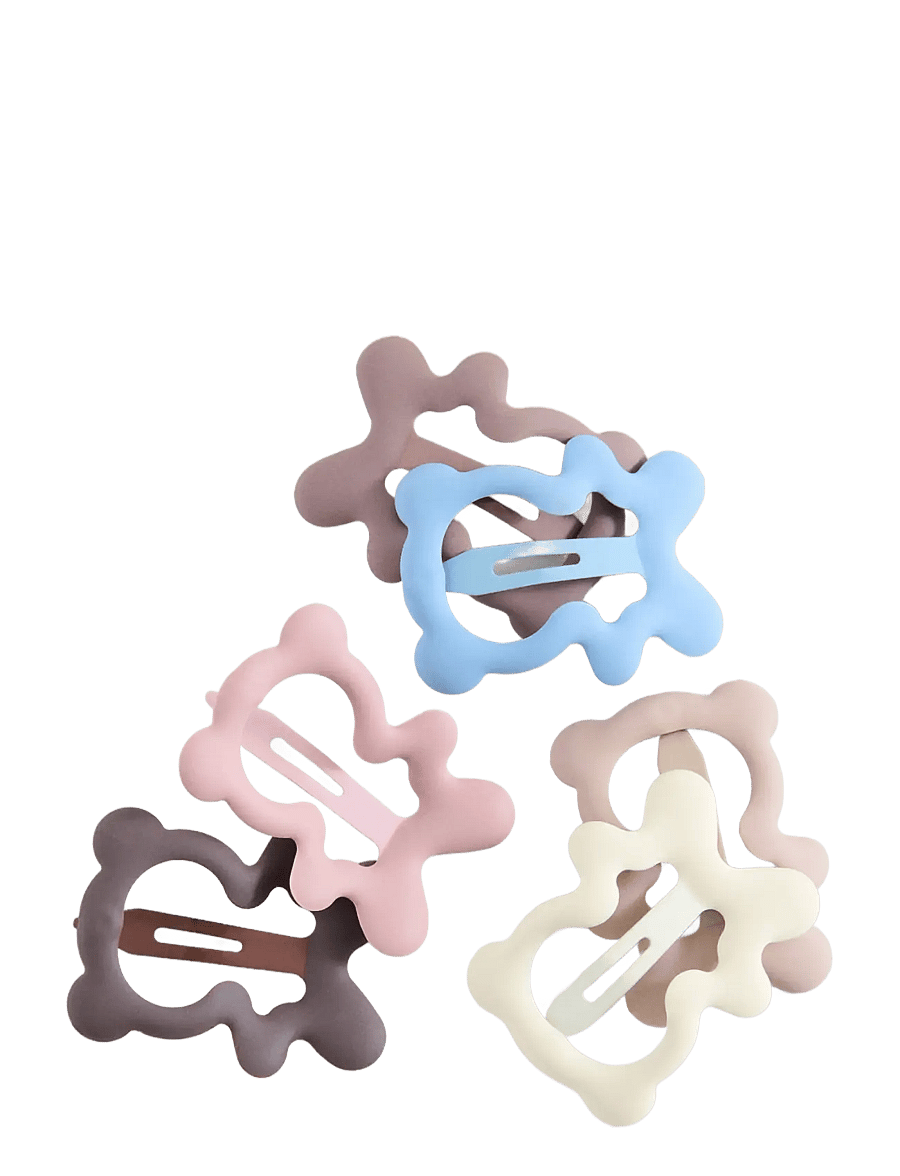 Mango - Pack of 6 hair clips - hårklämmor - light beige - 1