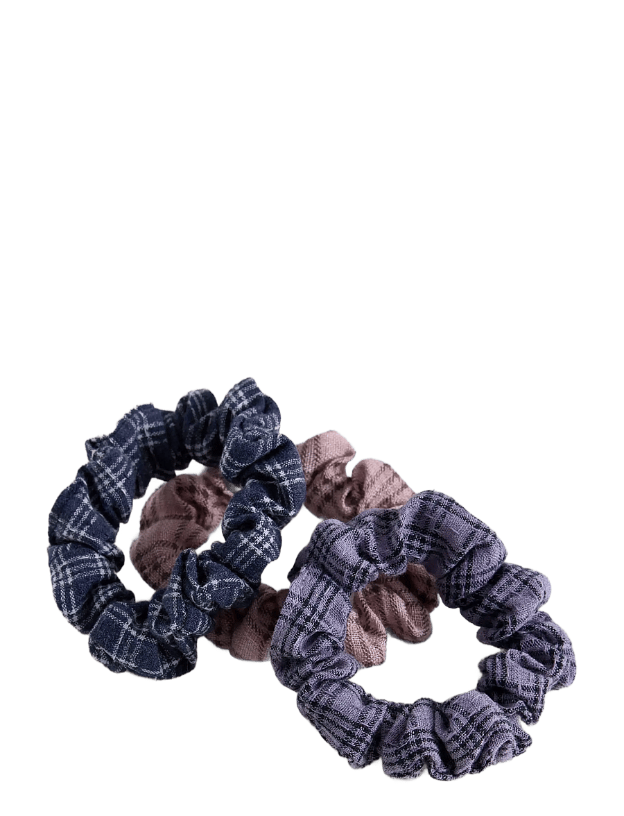 Mango - Pack of 3 checked scrunchies - hårbånd og hårsnore - lt-pastel pink - 1