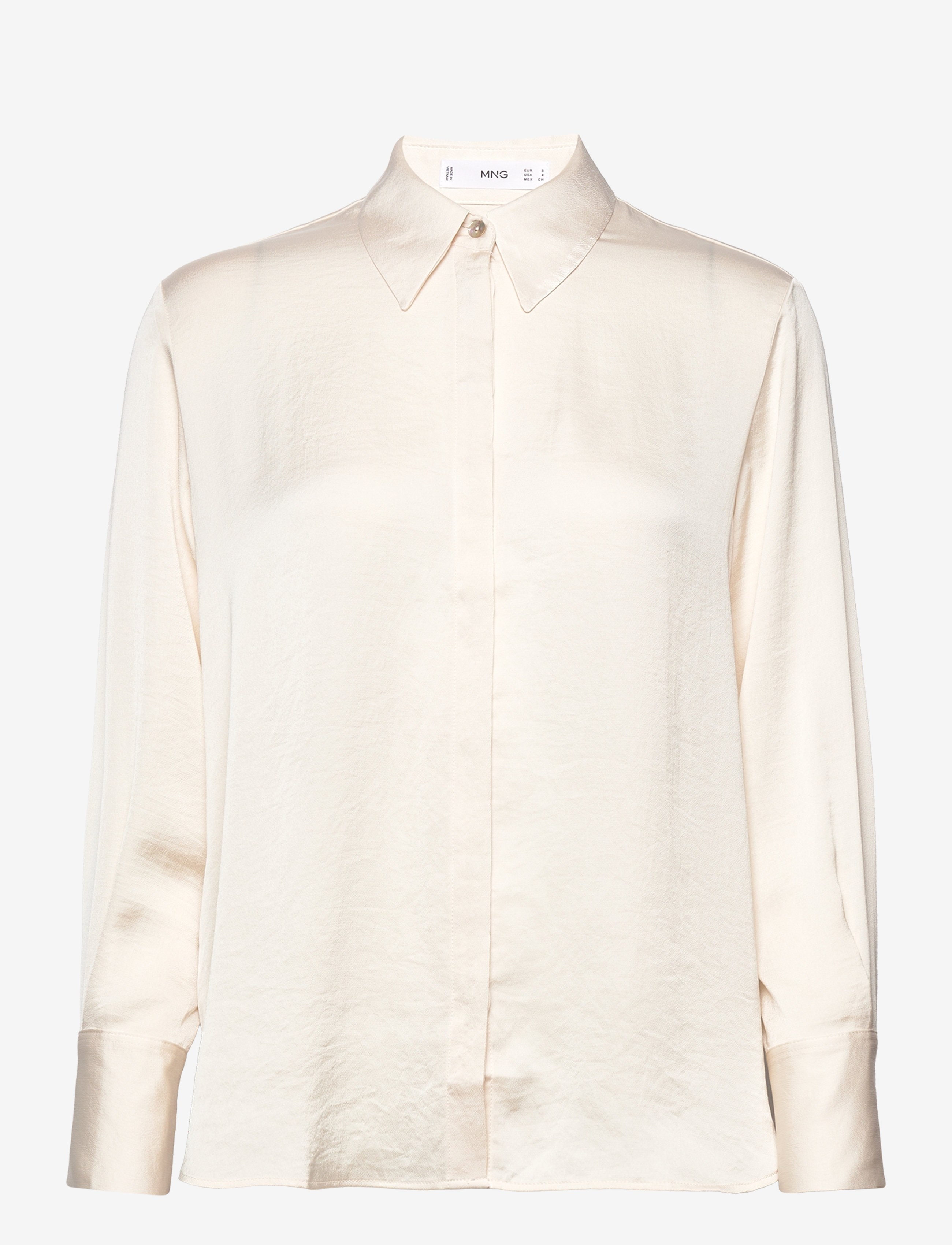 Mango - IDEALE - langærmede skjorter - offwhite - 0