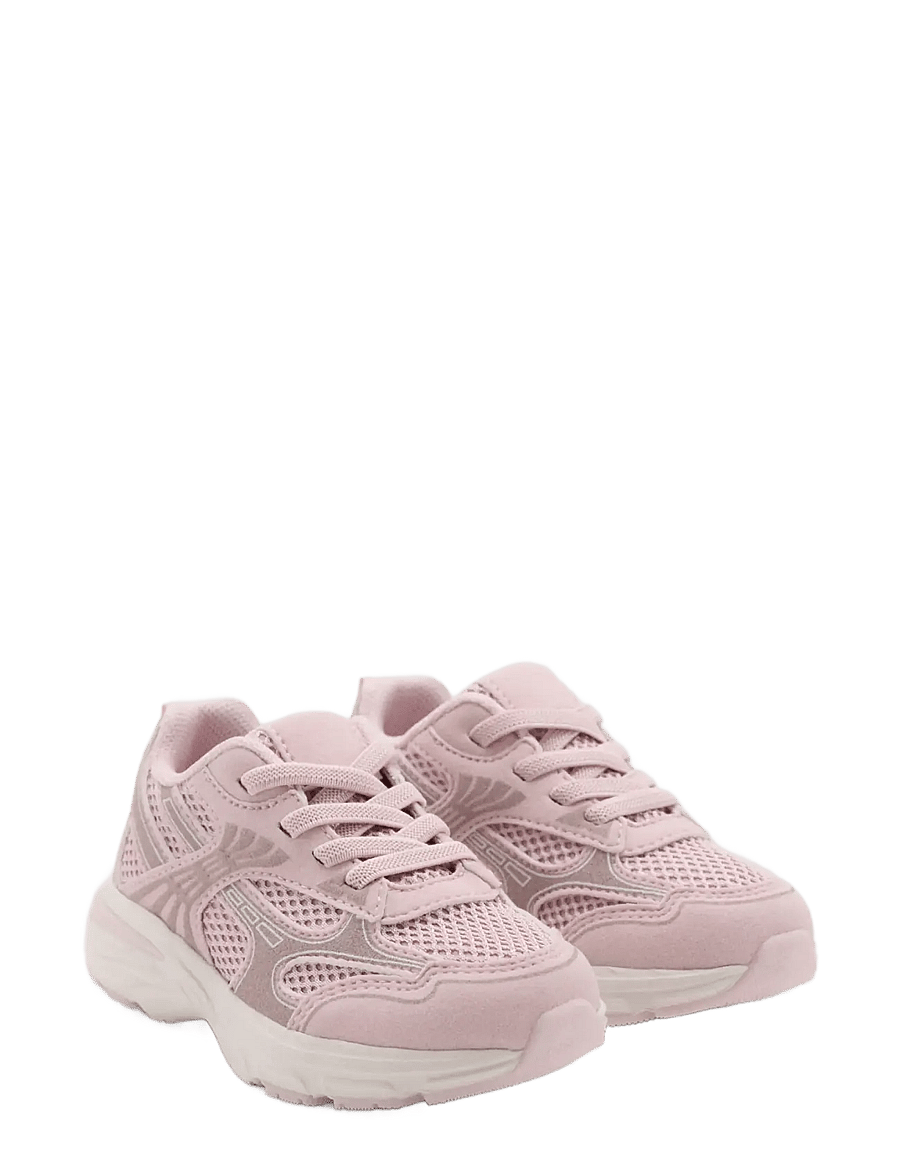 Mango - Mixed trainers with elastic lace - låga sneakers - lt-pastel pink - 1