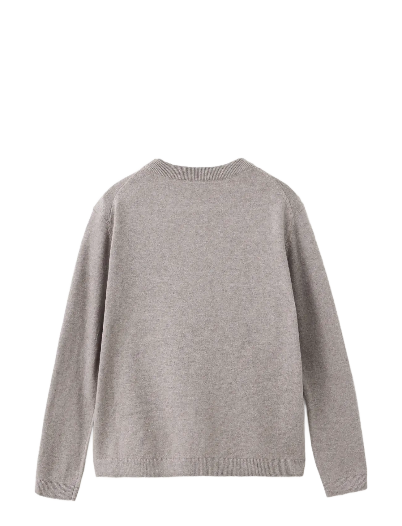 Mango - 100% cotton fine-knit sweater - stickade tröjor - medium brown - 1
