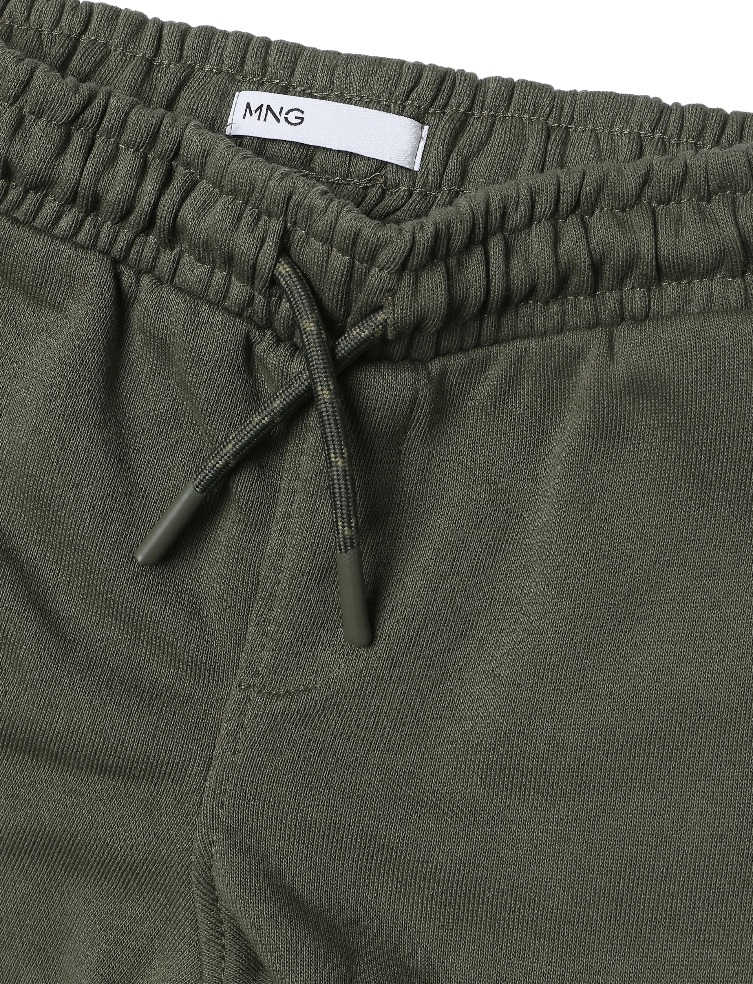 Mango - Drawstring jogger trousers - cargobyxor - beige - khaki - 2