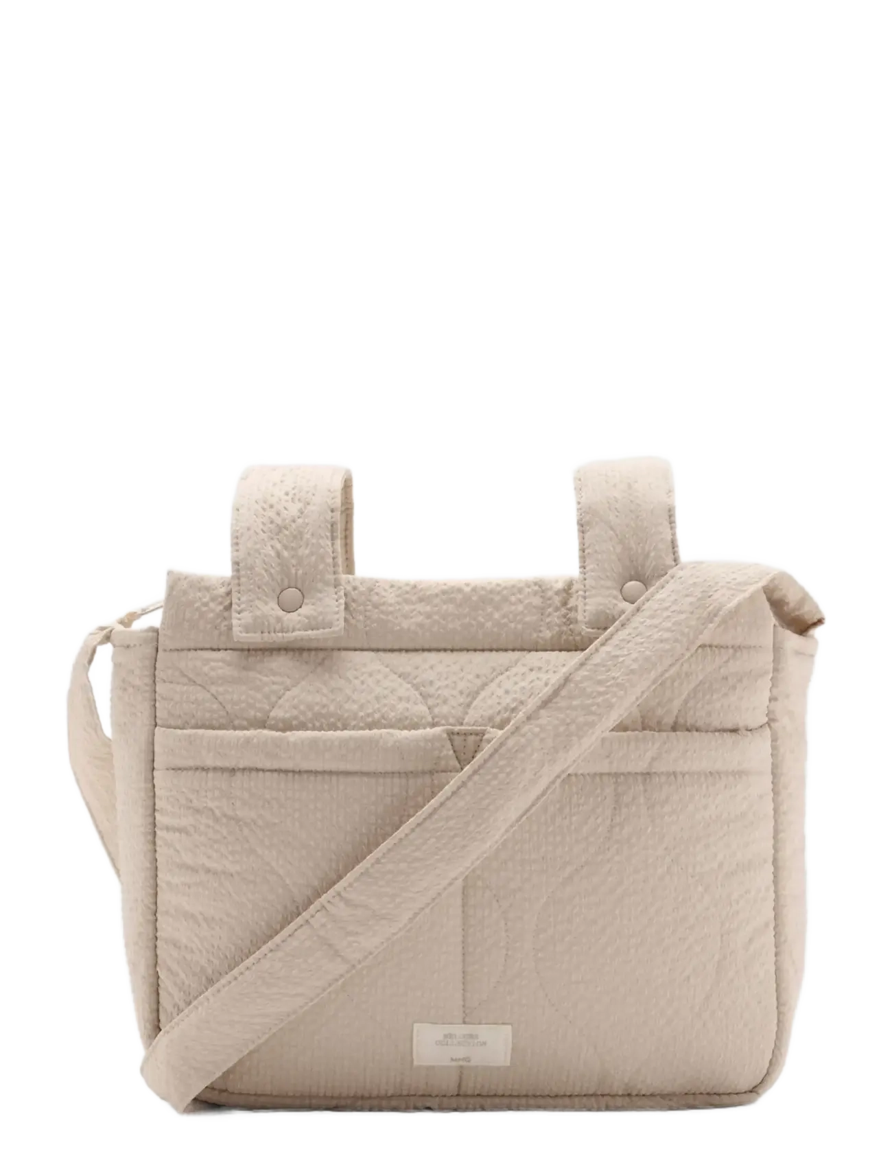 Mango Maternity Bag With Texture - Beige - ONE SIZE