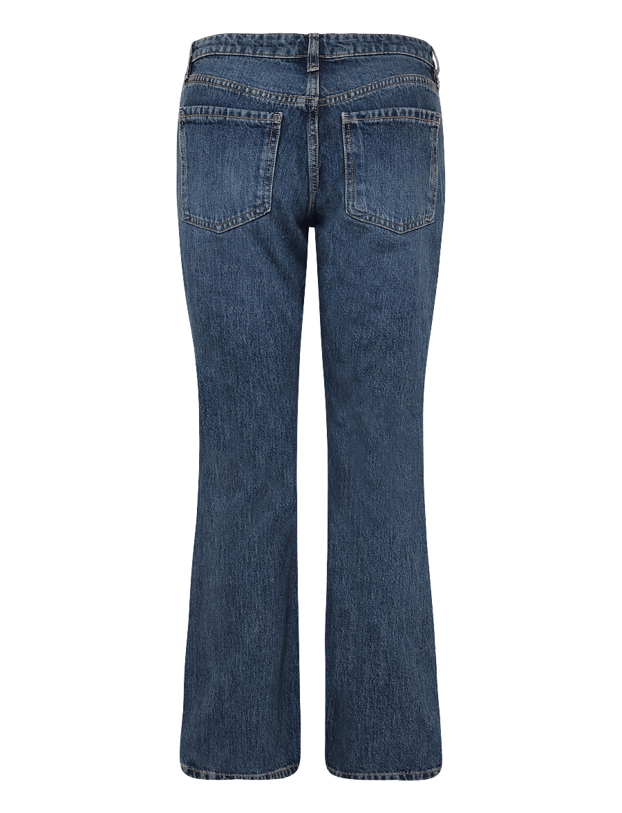 Mango - Low-rise flared jeans - utsvängda jeans - open blue - 2