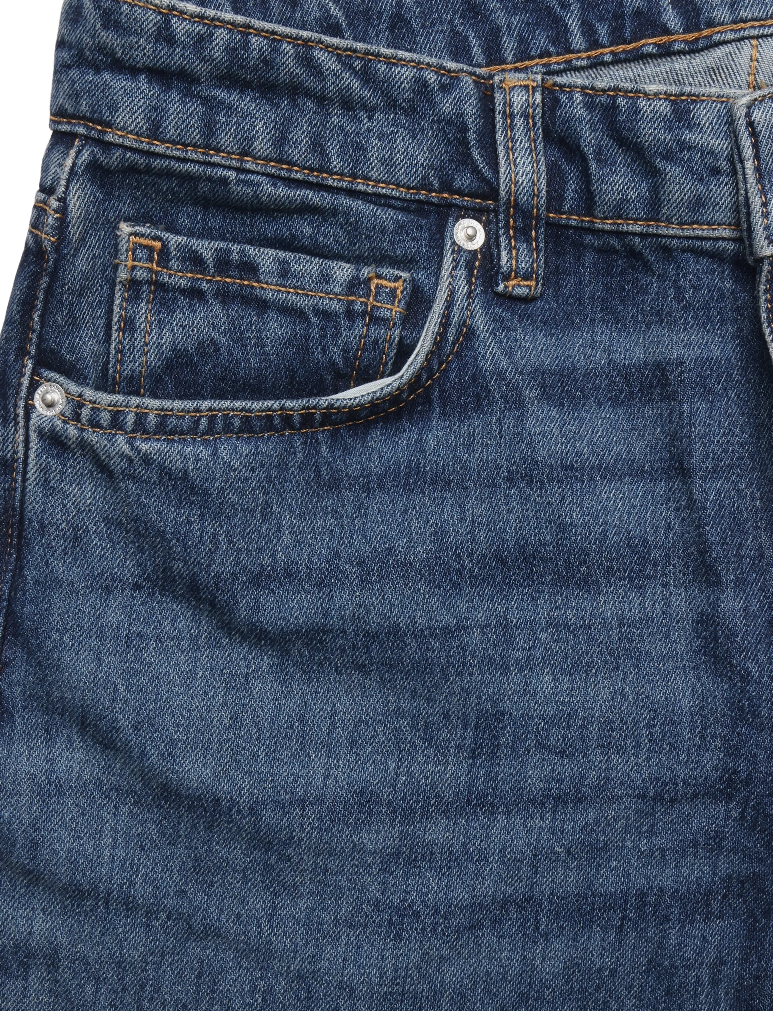 Mango - Low-rise flared jeans - utsvängda jeans - open blue - 4