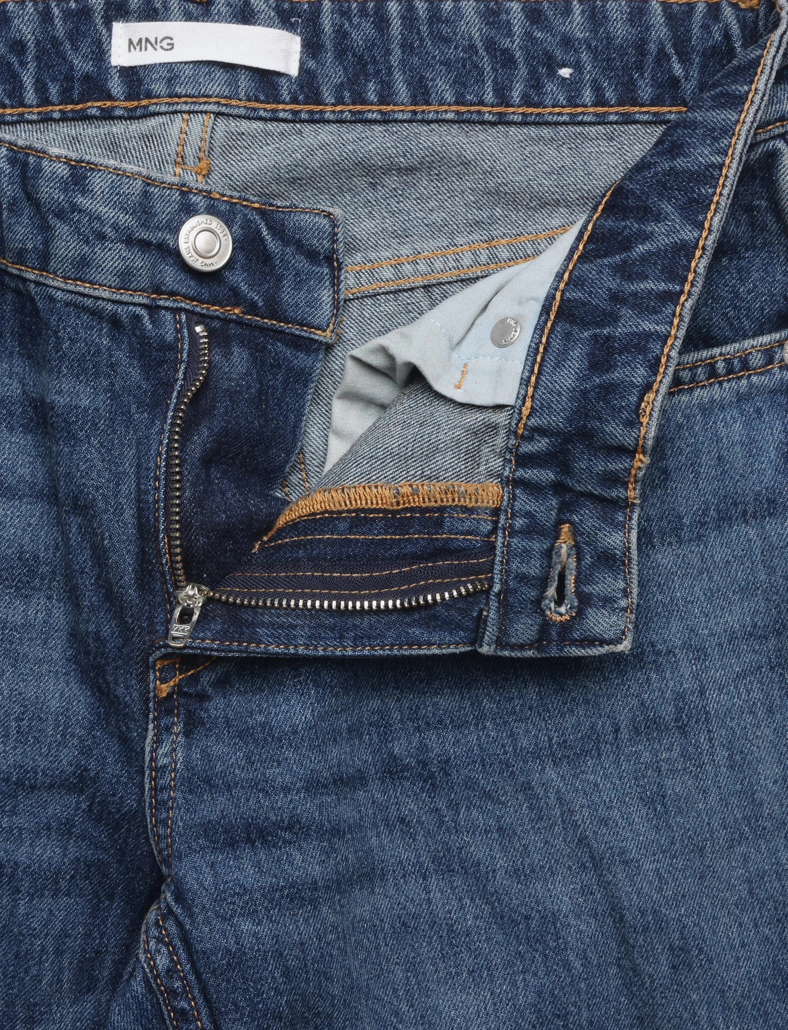 Mango - Low-rise flared jeans - utsvängda jeans - open blue - 5