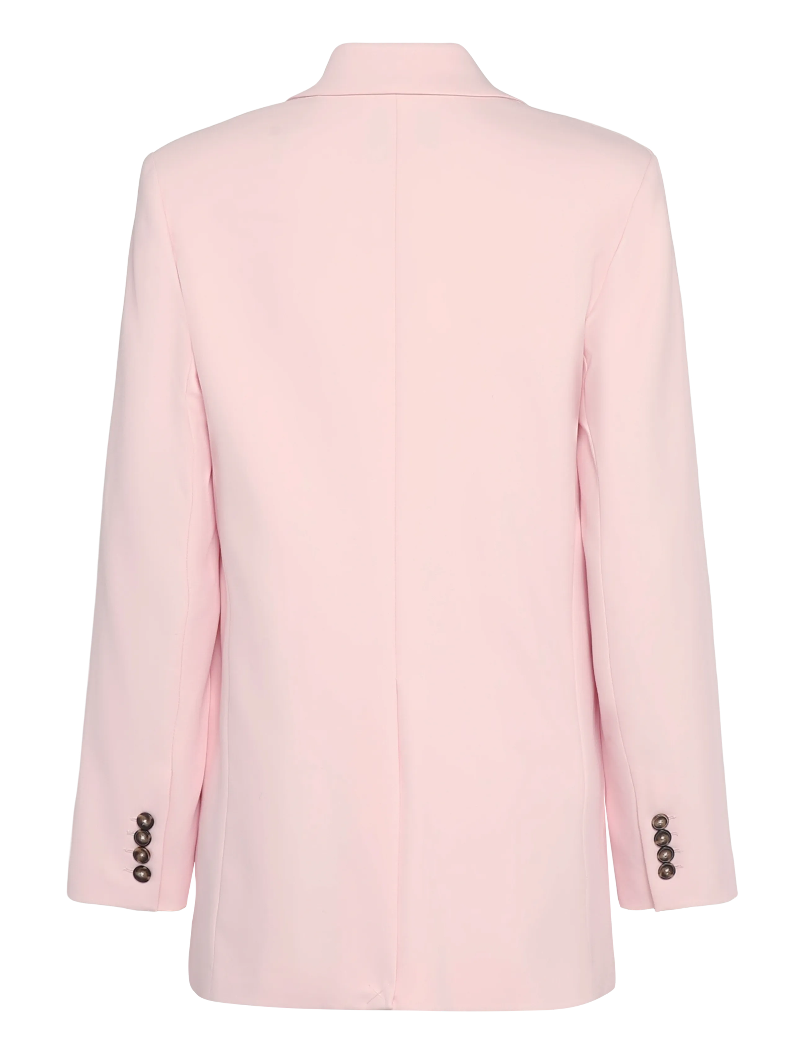 Mango - Double-breasted cotton blend suit blazer - dubbelknäppta kavajer - lt-pastel pink - 2