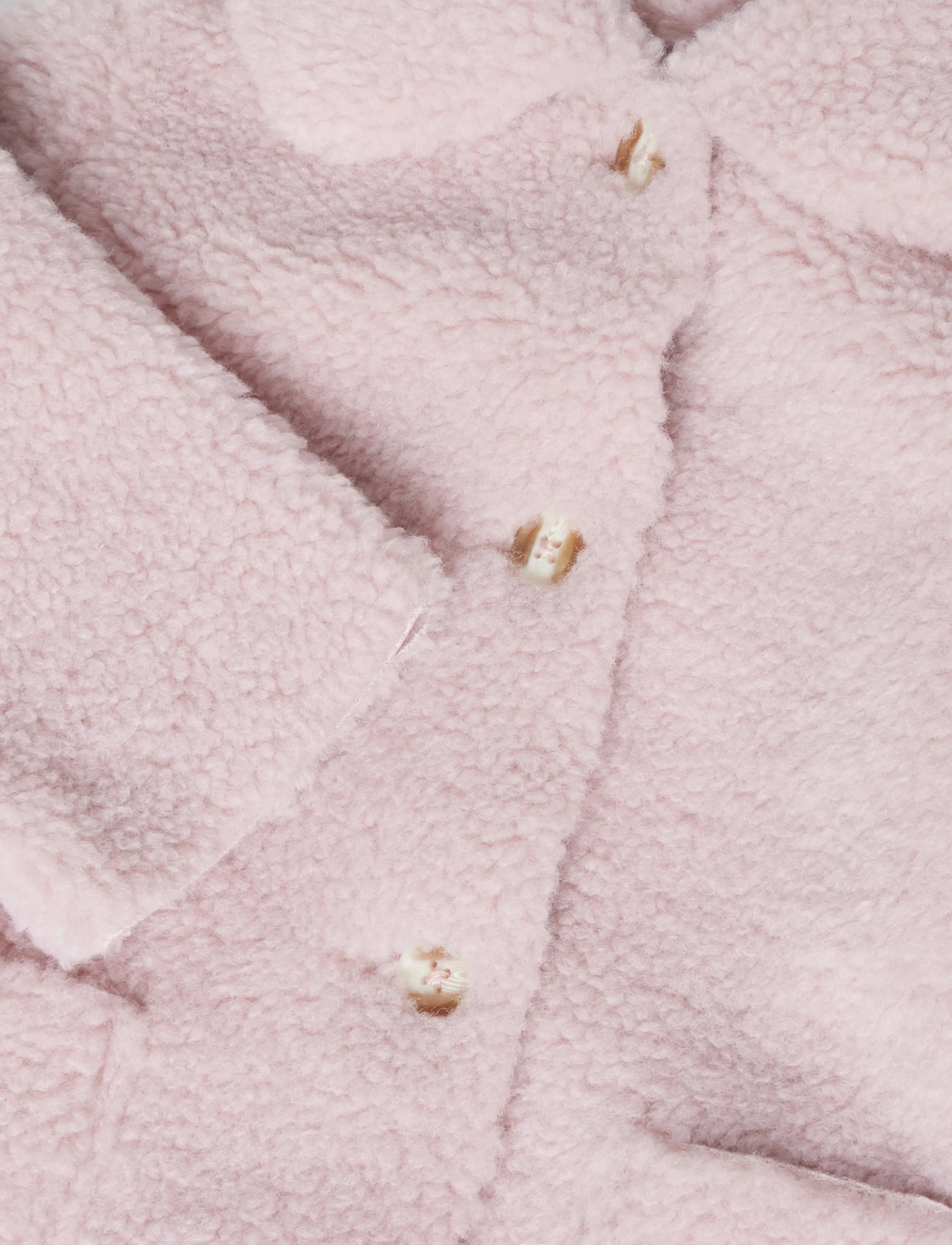 Mango - Reversible shearling coat - rockar & kappor - pink - 3