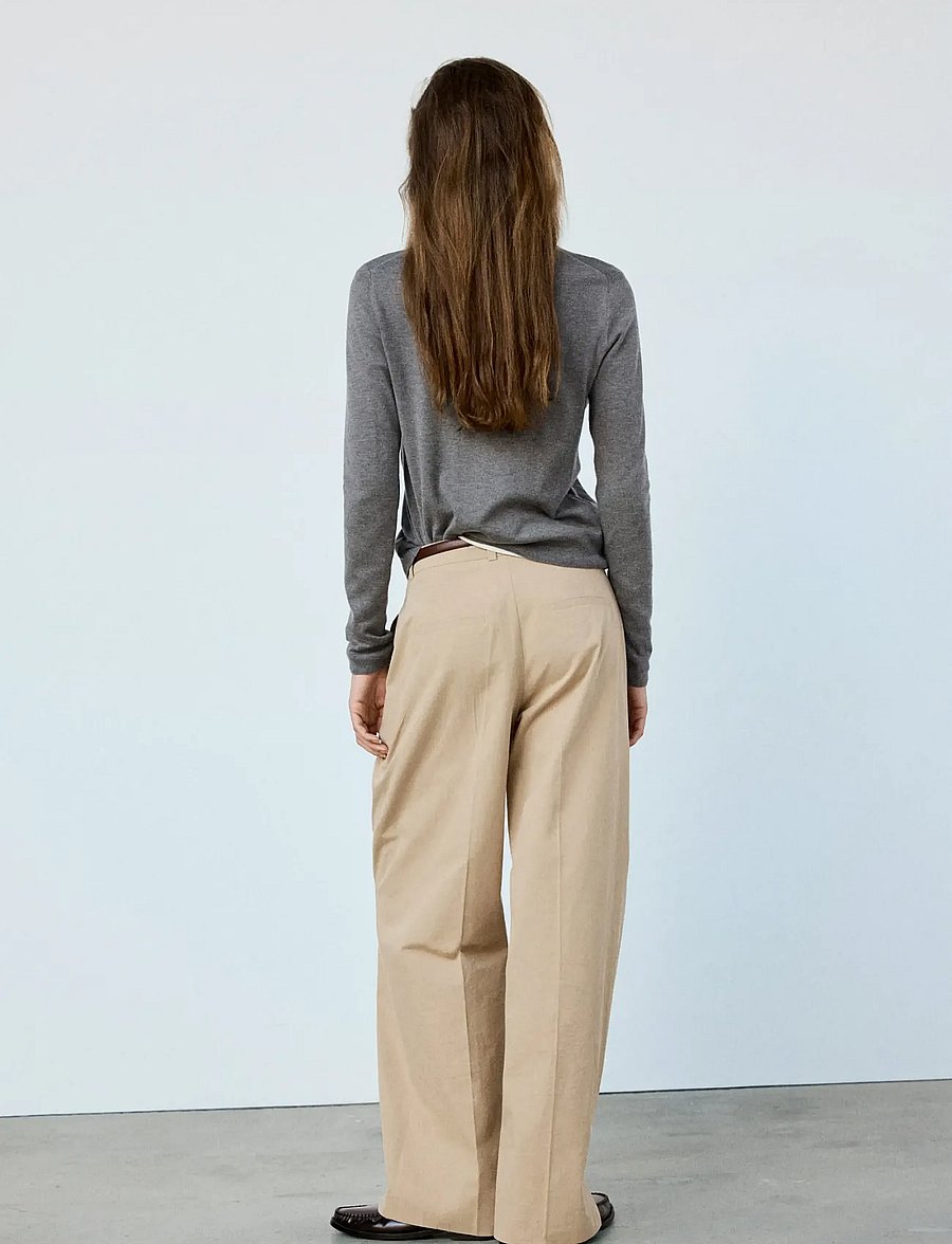 Mango - Knitted button cardigan - koftor - grey - 3