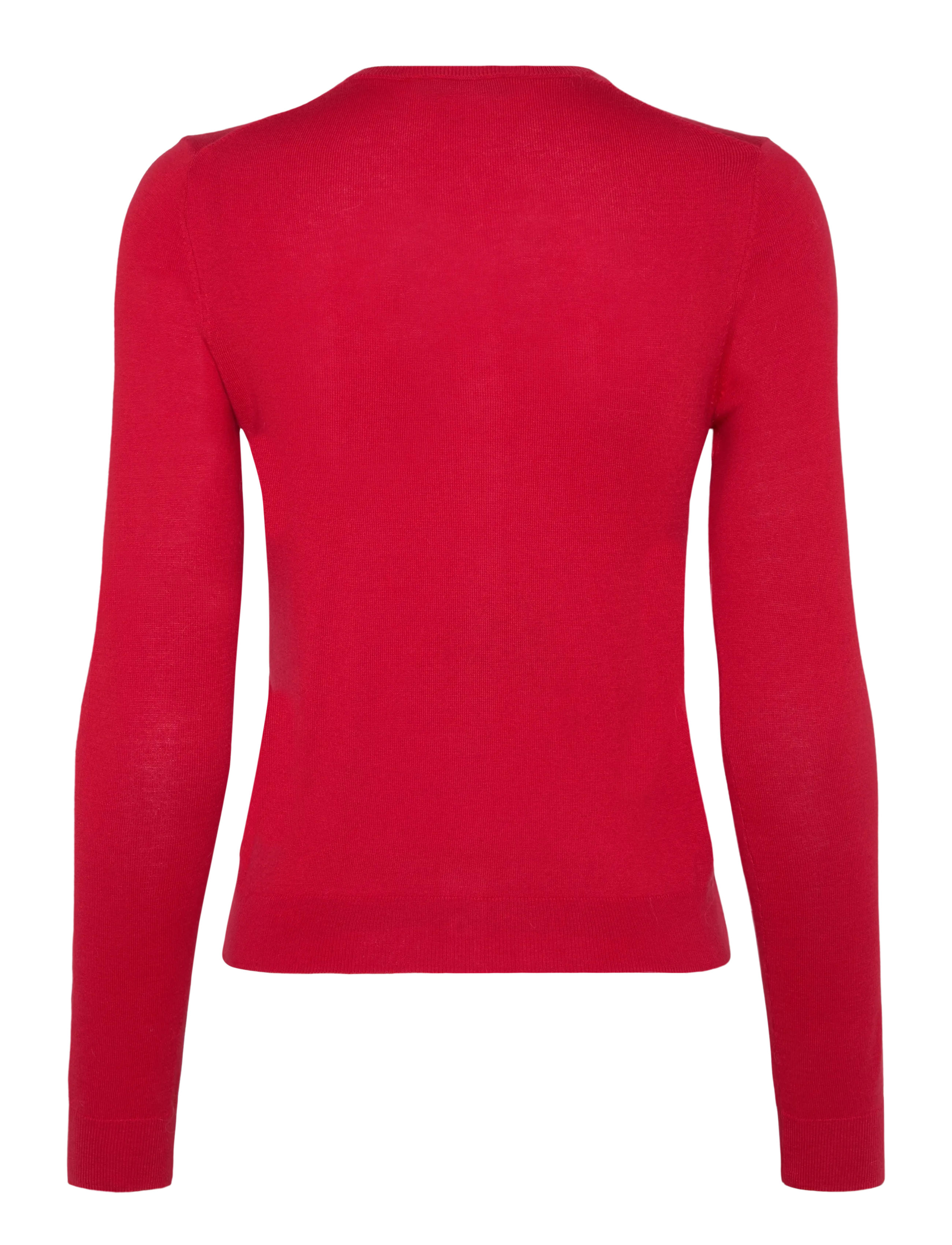 Mango - Knitted button cardigan - cardigans - red - 1