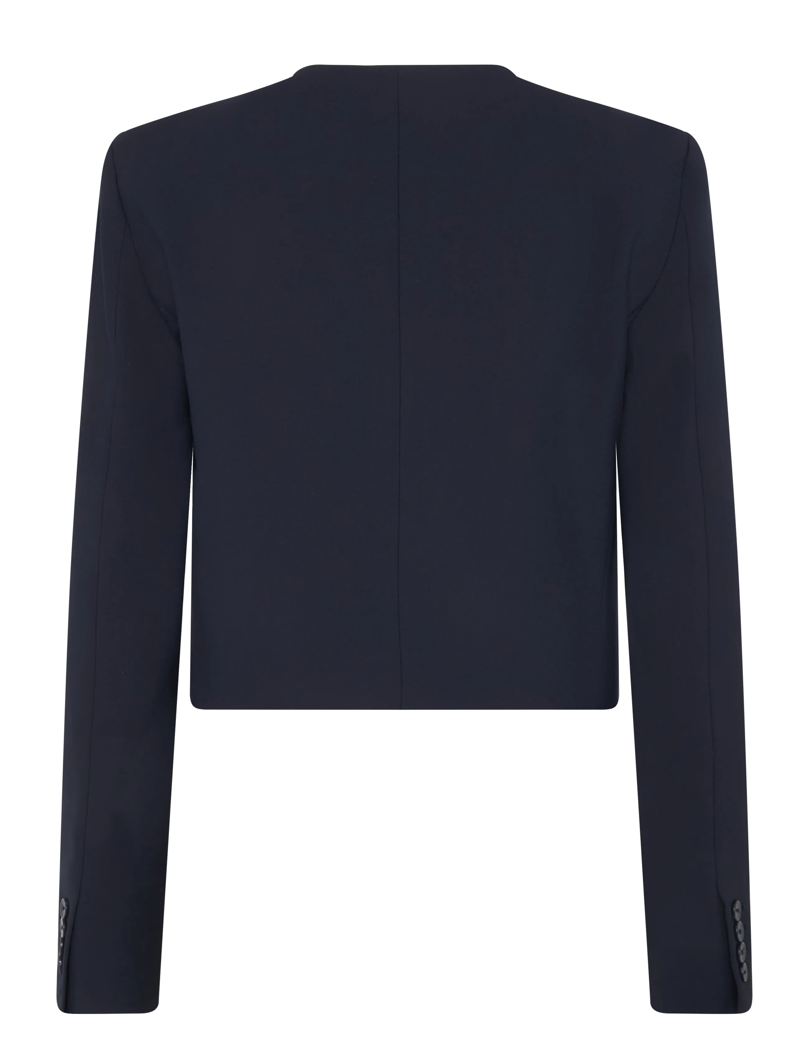 Mango - Straight jacket with flap pockets - korta kavajer - navy - 1