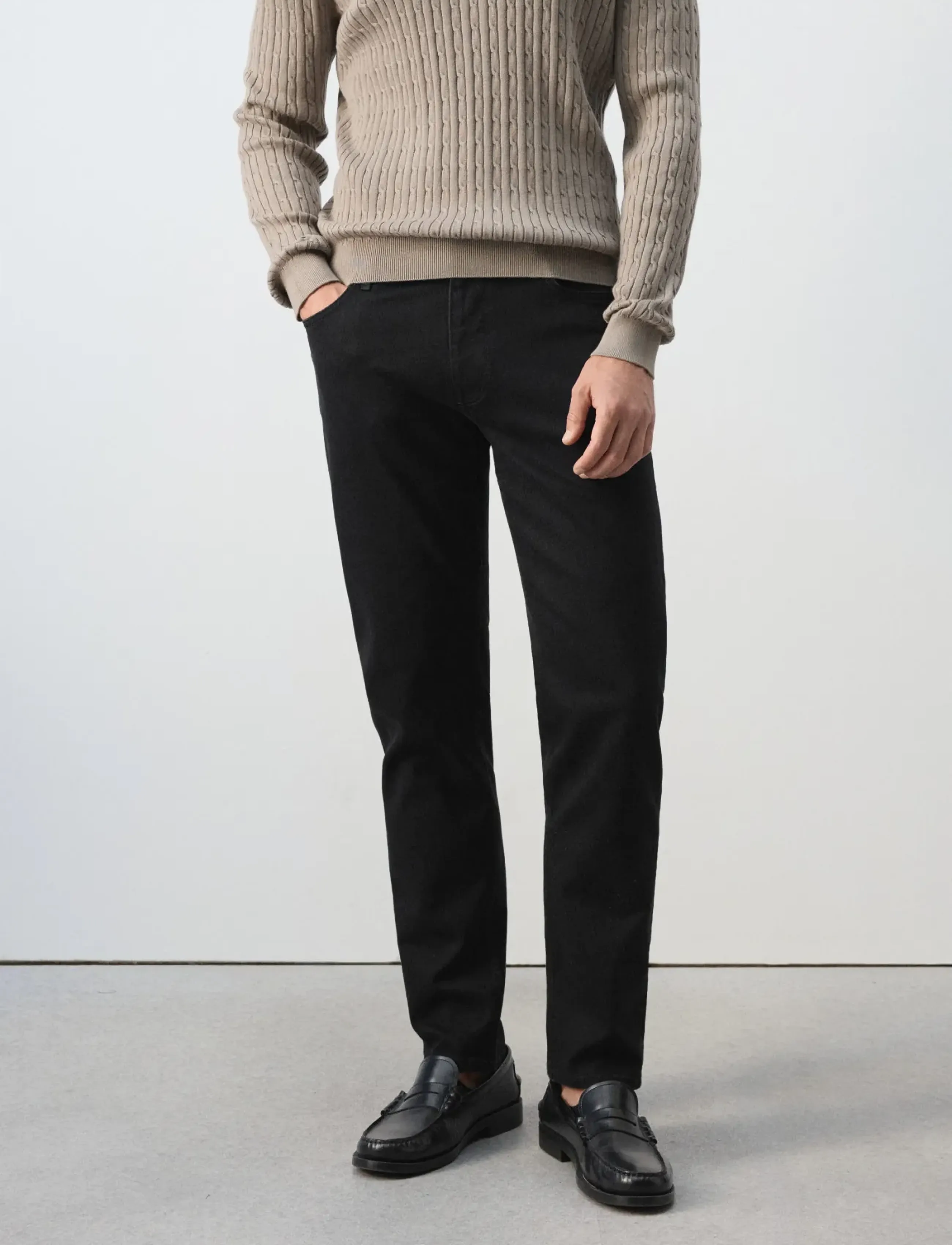 Mango Slim fit Ultra Soft Touch Patrick jeans - Mango - OPEN GREY / grey