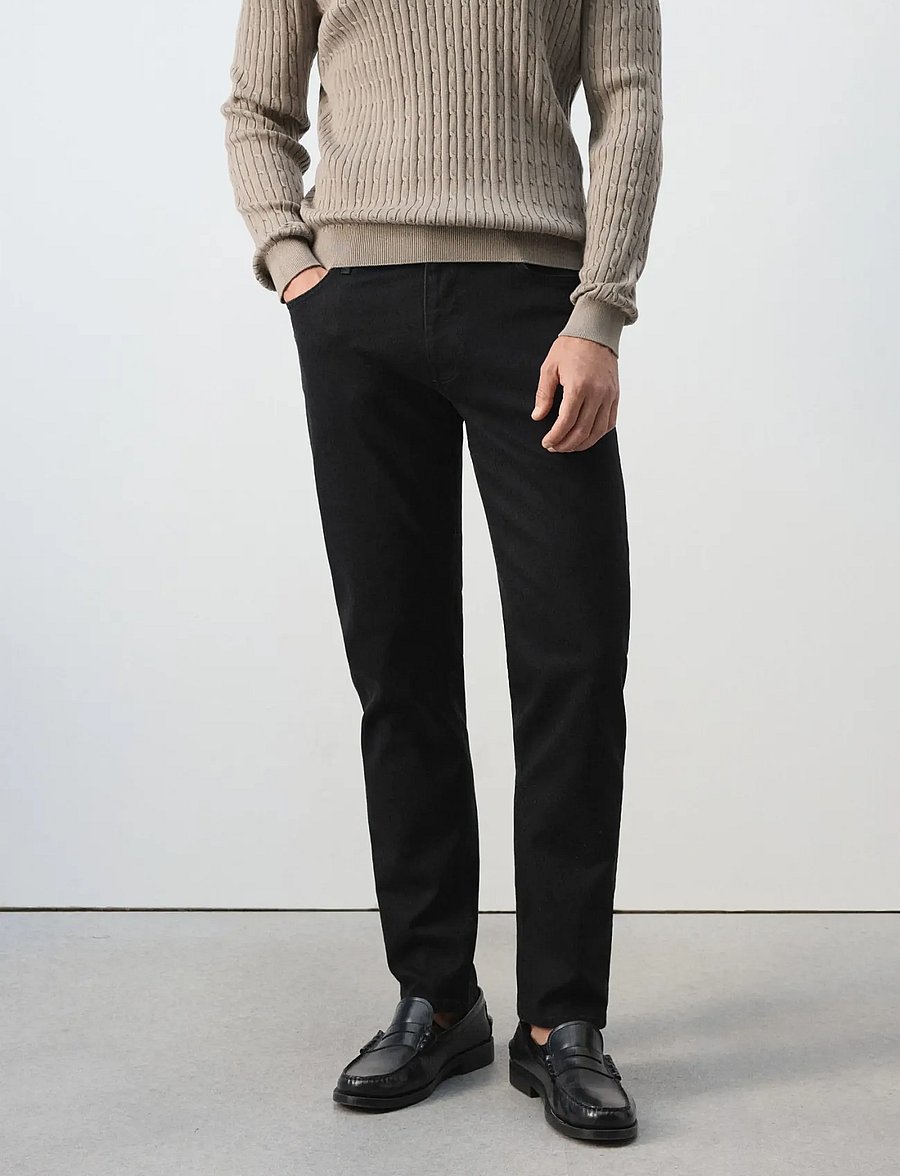 Mango - Slim fit Ultra Soft Touch Patrick jeans - slim jeans - open grey - 0