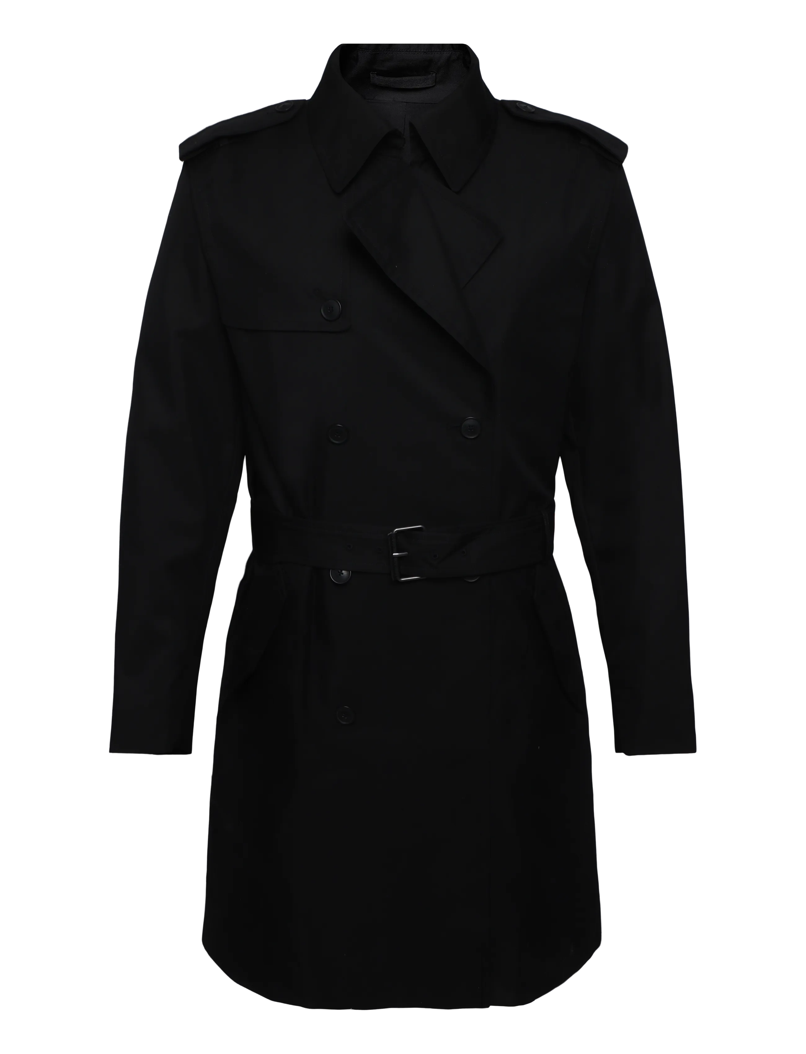Mango Parka Tango, Mænd, Trenchcoat, Sort, Str: M