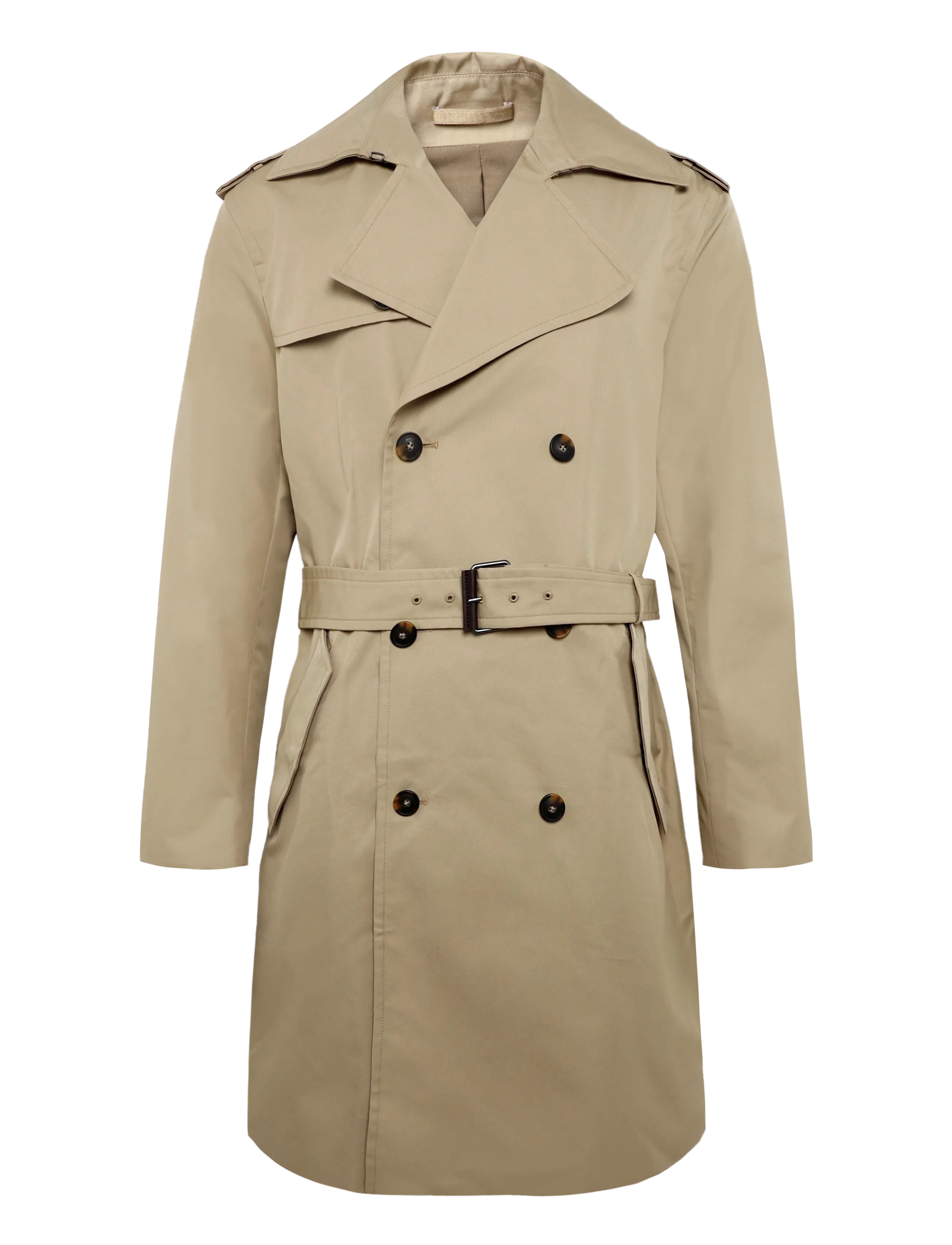 Mango Water-repellent belted trench coat - Kollektioner - LT PASTEL BROWN / beige