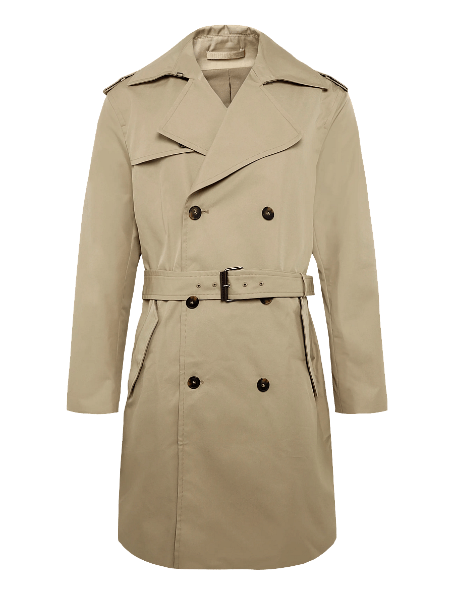 Mango - Water-repellent belted trench coat - tunna rockar - lt pastel brown - 0