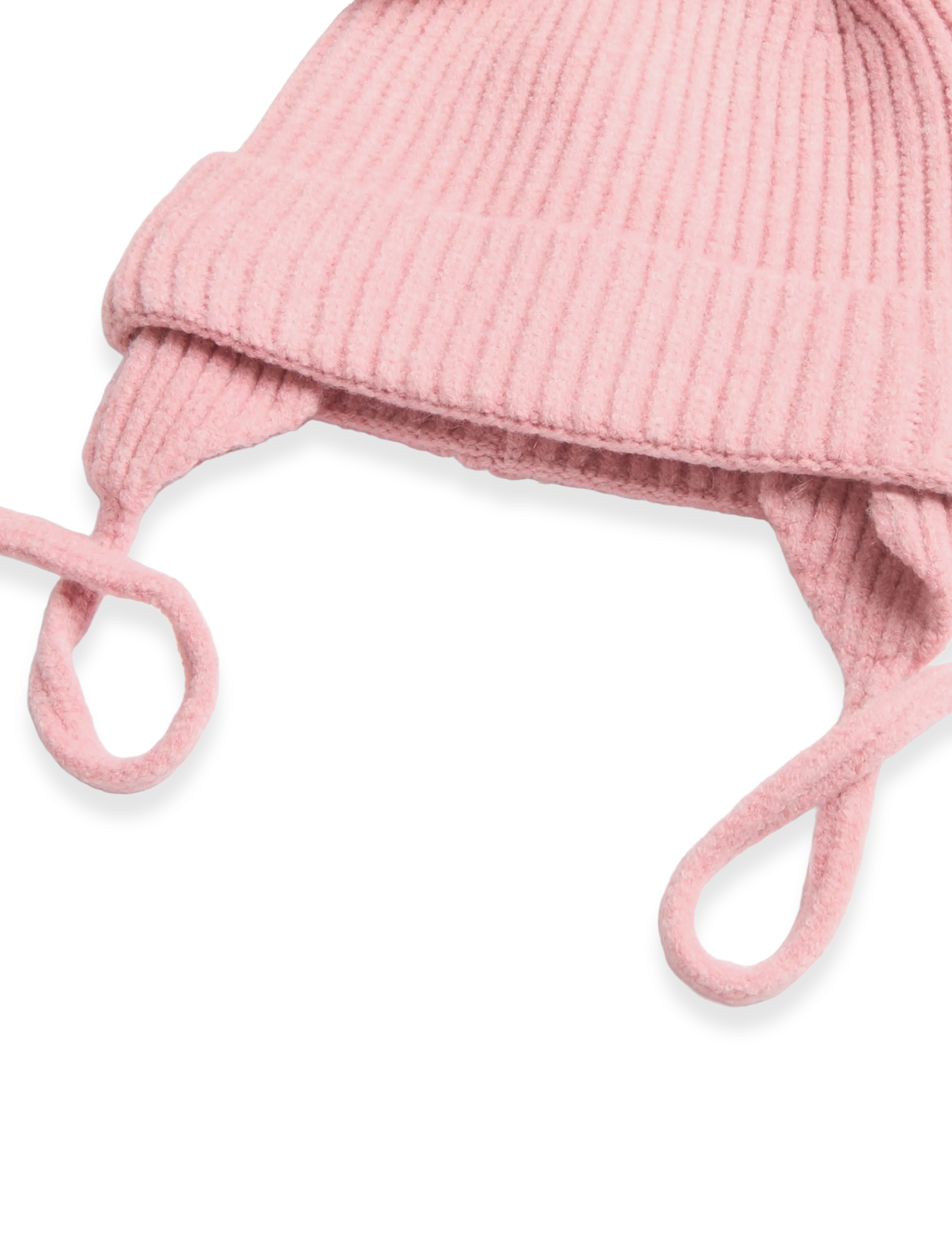 Mango - Pom-pom knitted hat - babyhuer - lt-pastel pink - 2