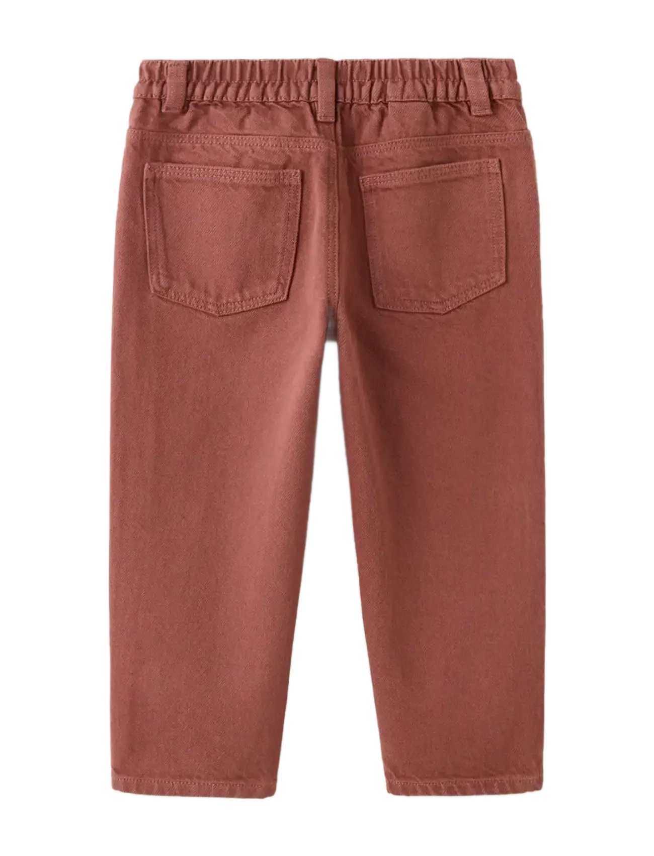 Mango - Drawstring waist jeans - dark red - 2