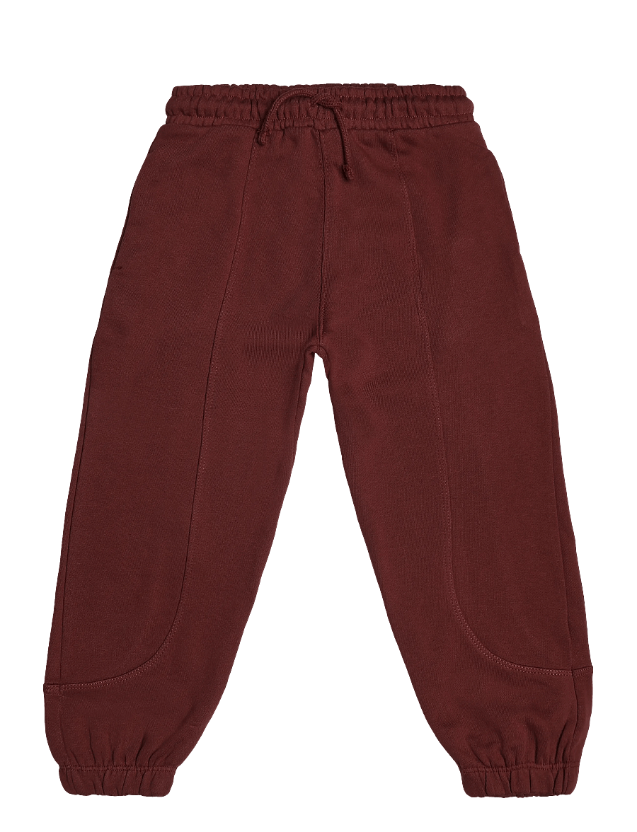 Mango - PANTALON BALLOON - babybyxor - dark red - 0