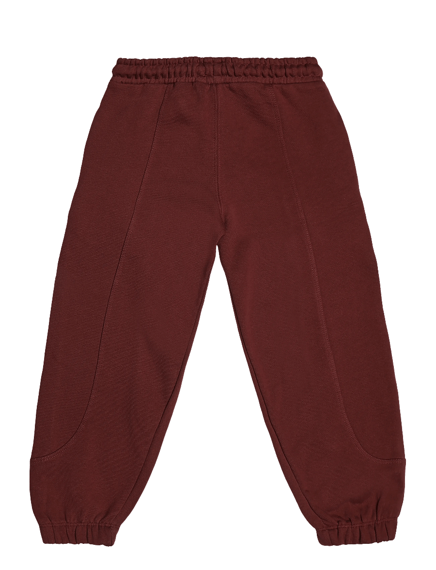 Mango - PANTALON BALLOON - babybyxor - dark red - 1