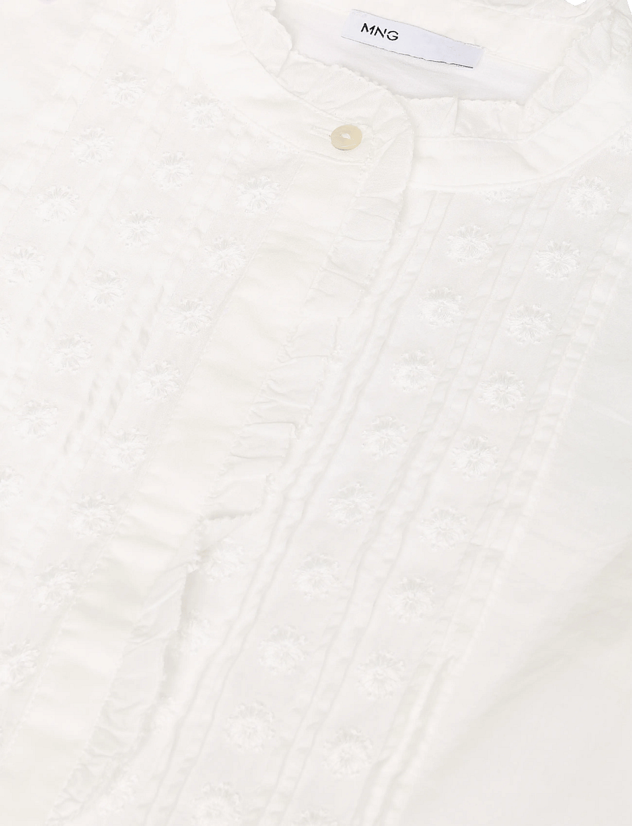 Mango - CAMISA TEIDE - långärmade skjortor - natural white - 2