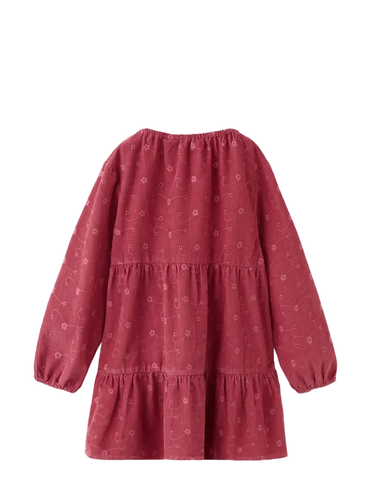 Mango - Ruched floral dress - red - 2
