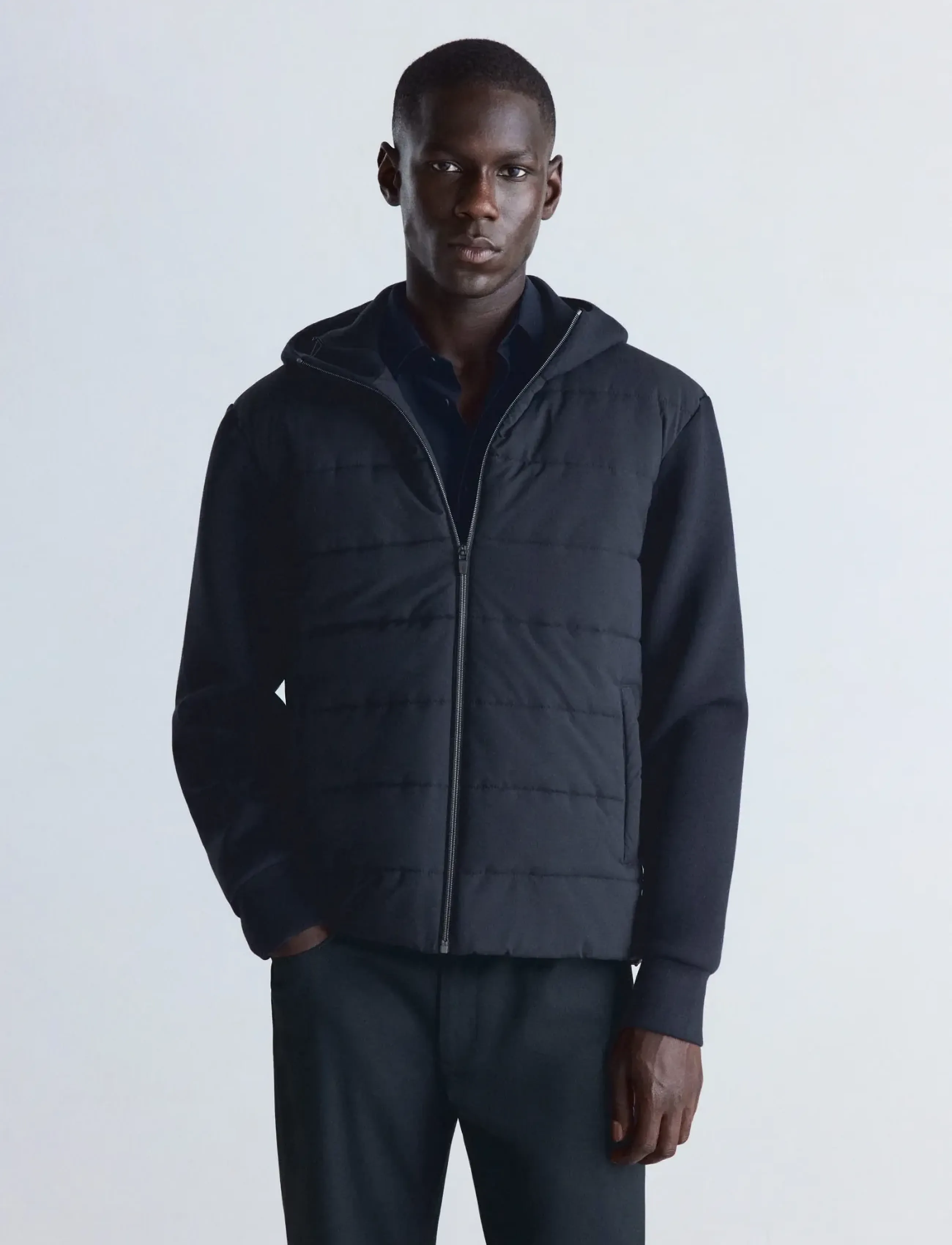 Mango Thermolite® padded jacket - Jackor - NAVY / navy