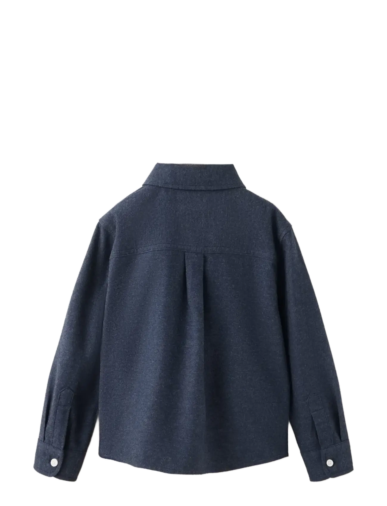 Mango - 100% cotton shirt - navy - 2