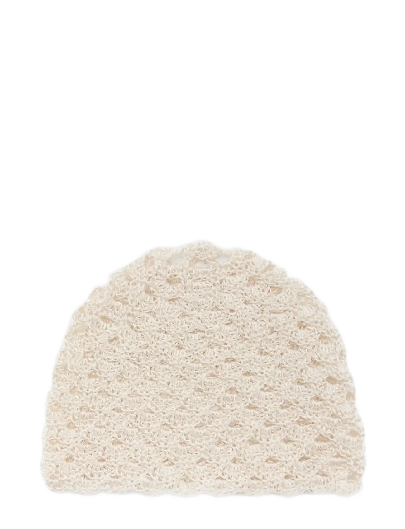 Mango Crochet Hat, One Size, Headwear, Beige - Hats, Frauen