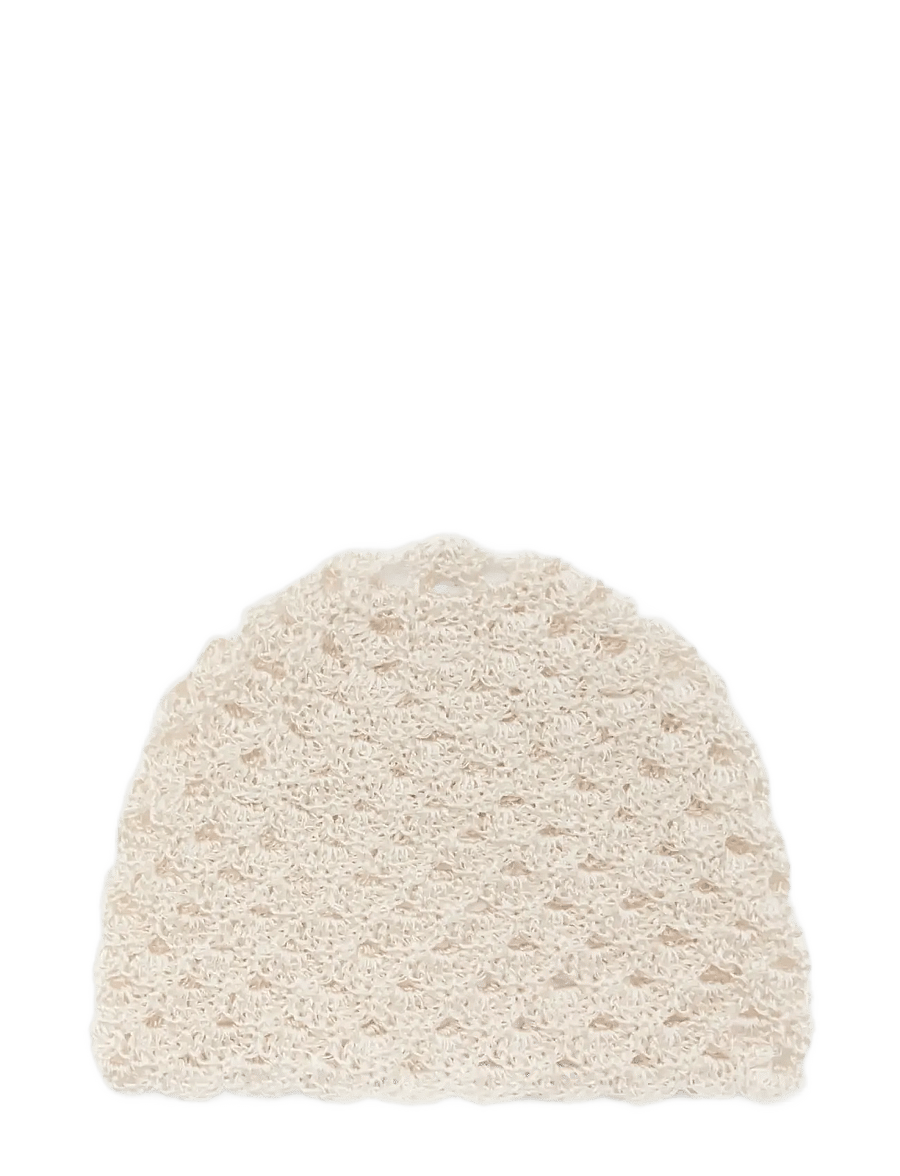 Mango - Crochet hat - hatte - light beige - 0