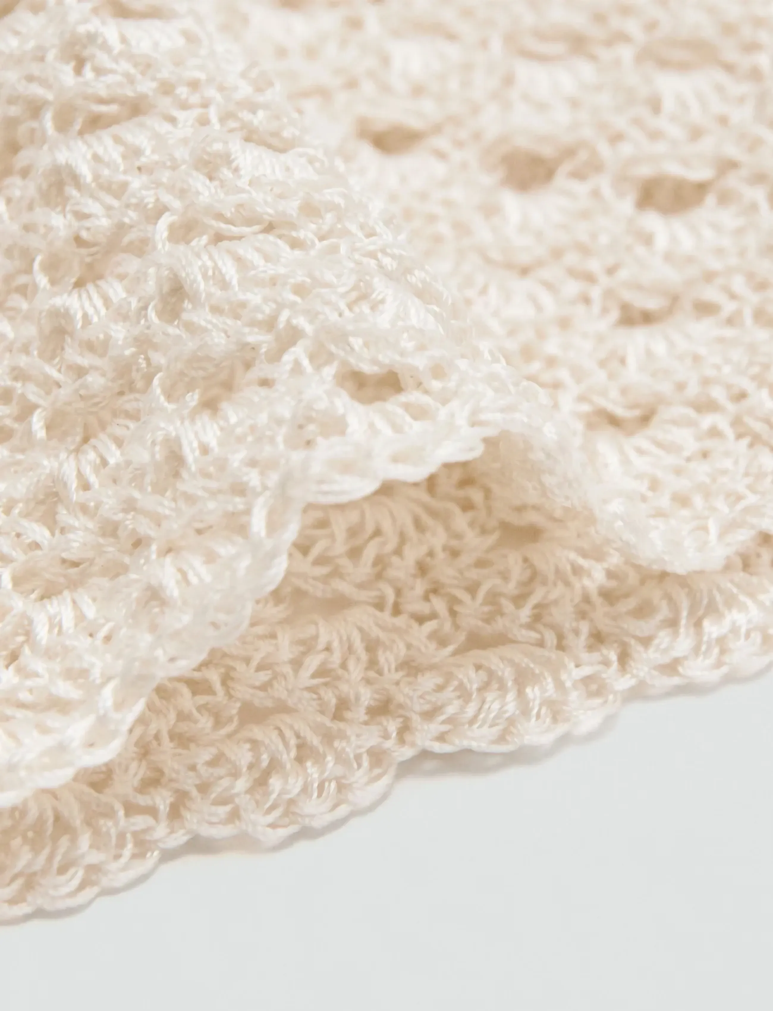 Mango - Crochet hat - hatte - light beige - 1