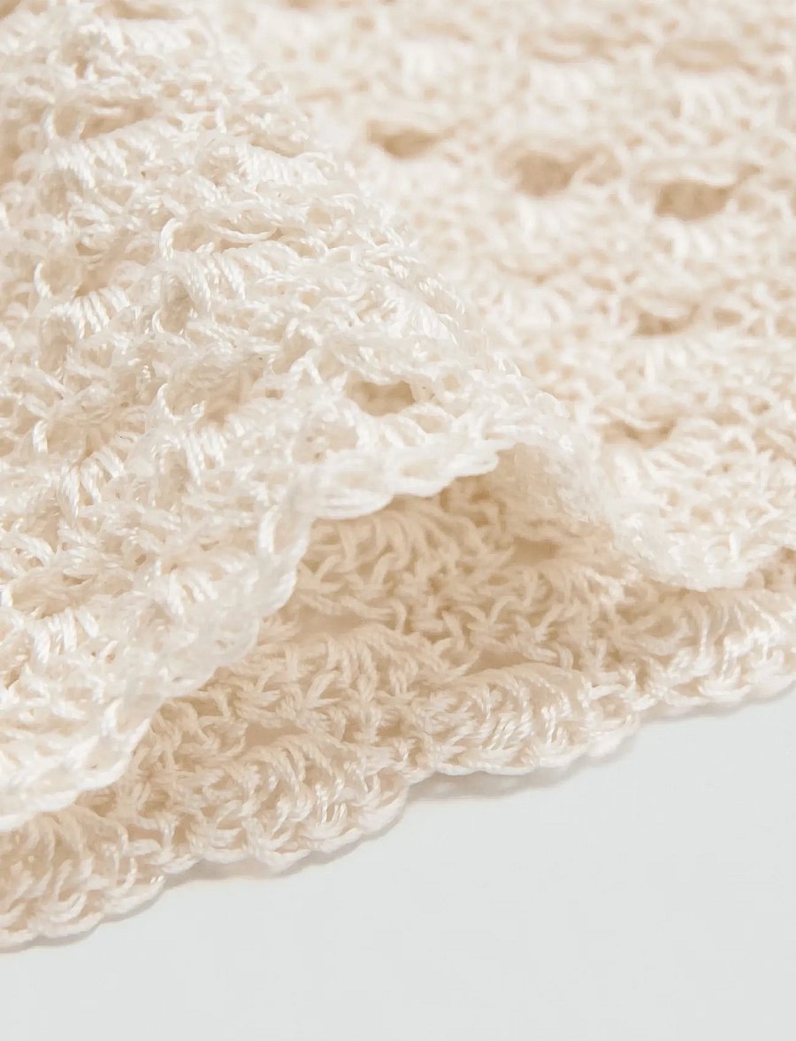 Mango - Crochet hat - hatte - light beige - 1