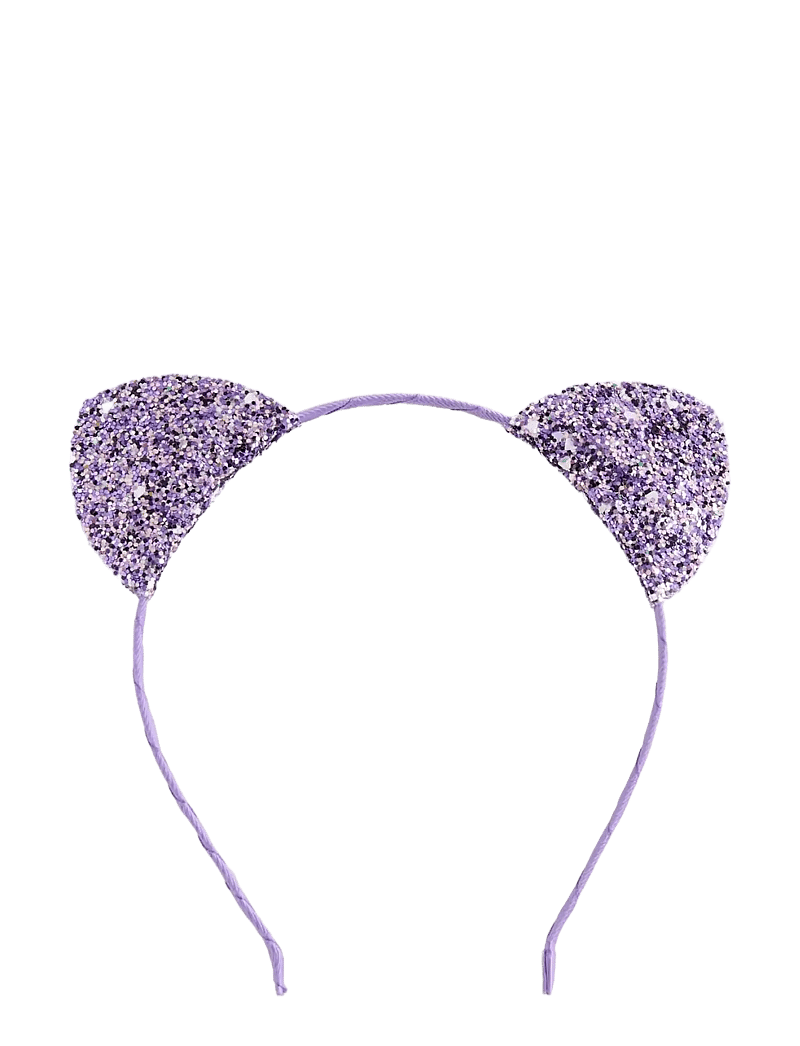 Mango - Glitter ears hairband - hårbånd - lt-pastel purple - 0