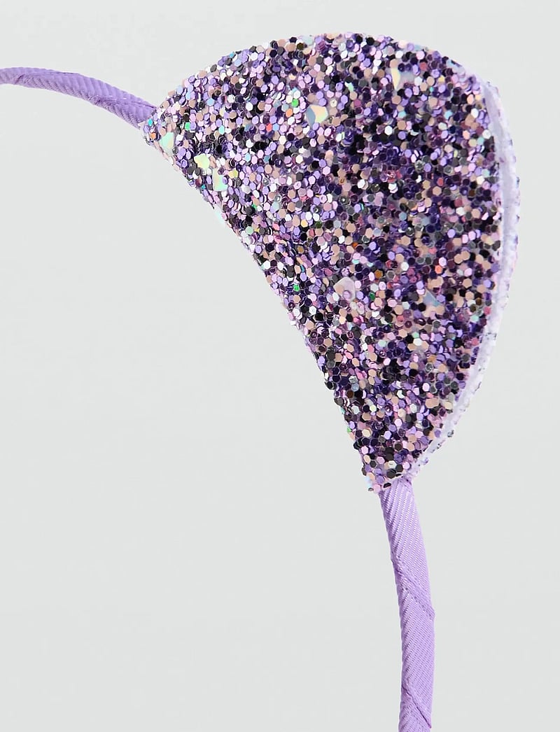 Mango - Glitter ears hairband - hårbånd - lt-pastel purple - 1