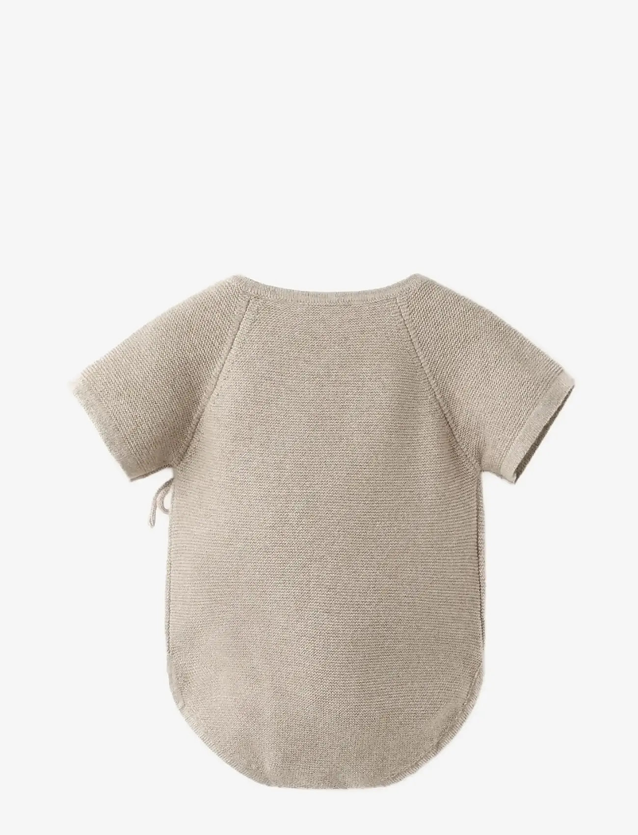 Mango - Fine knit babygrow - kortärmade bodysuits - medium brown - 1
