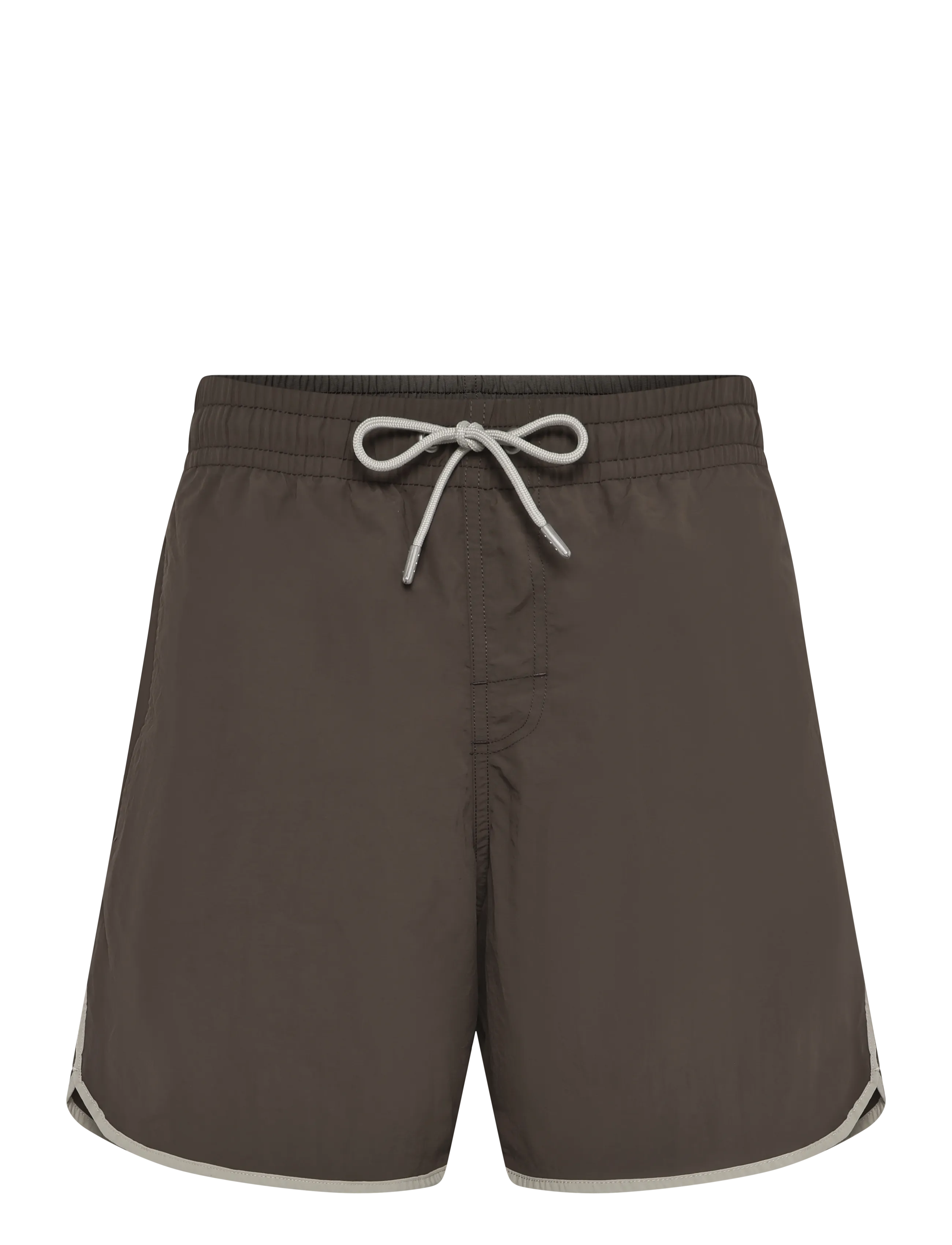 Mango Basic drawstring swimsuit - Badkläder - BROWN / brown