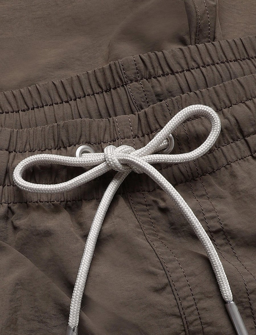 Mango - Basic drawstring swimsuit - badeshortser - brown - 4