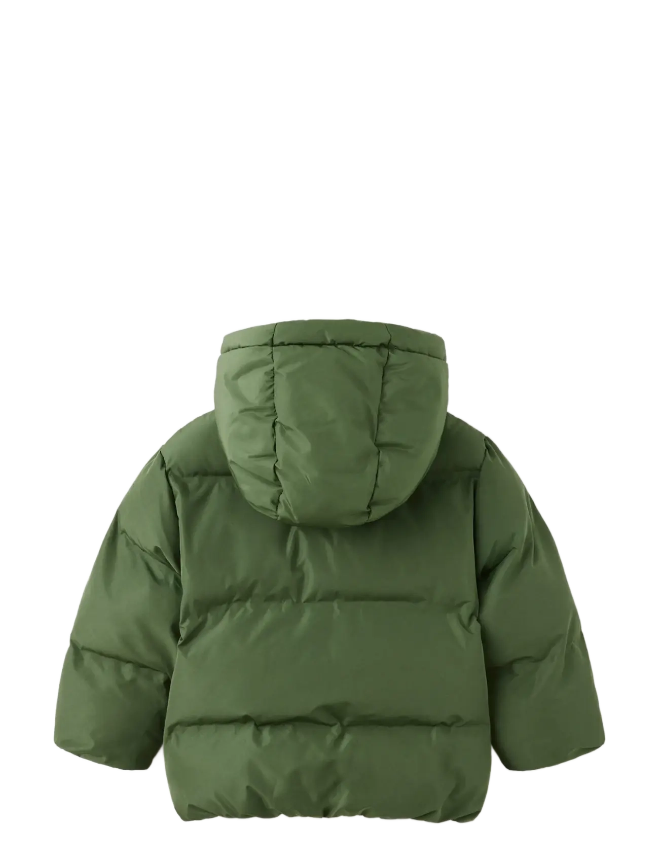 Mango - Hood puffer coat - quiltede jakker - green - 1
