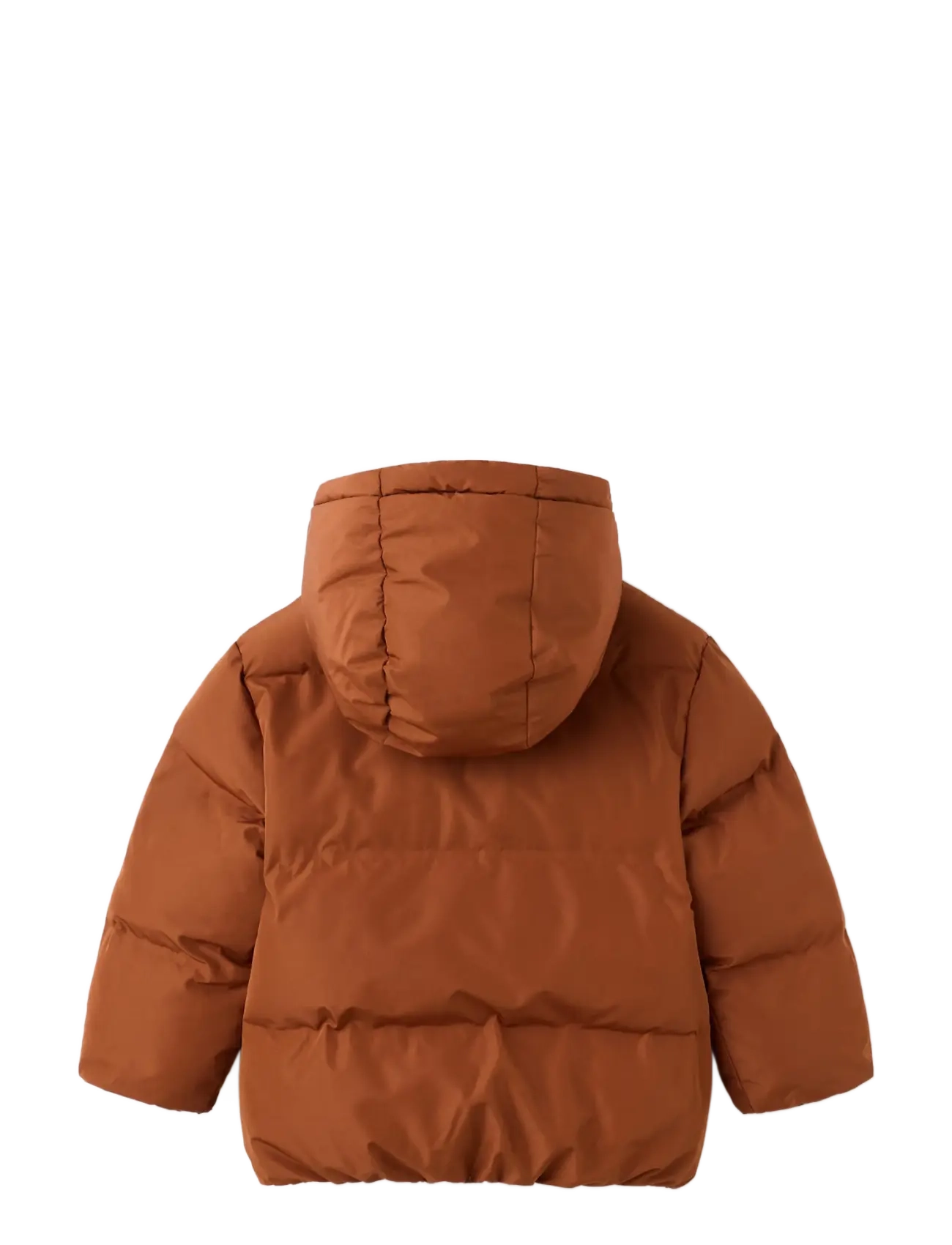 Mango - Hood puffer coat - quiltede jakker - rust - copper - 1