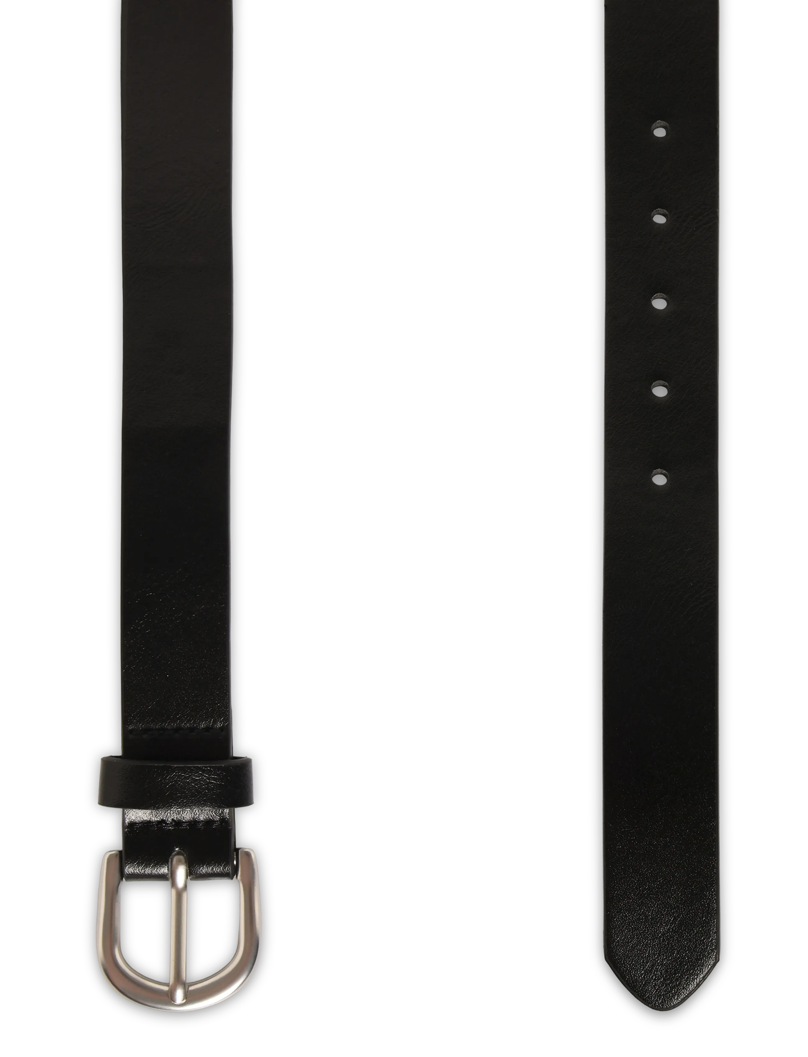 Mango - Faux-leather belt - skärp - black - 1